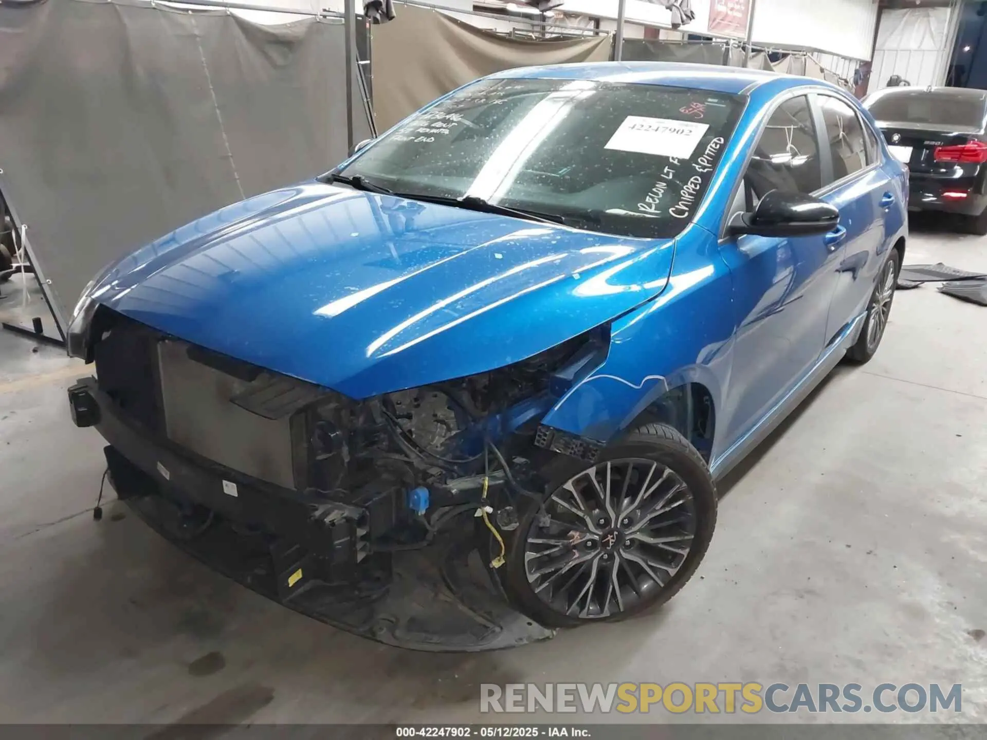 2 Photograph of a damaged car 3KPF54ADXNE441007 KIA FORTE 2022