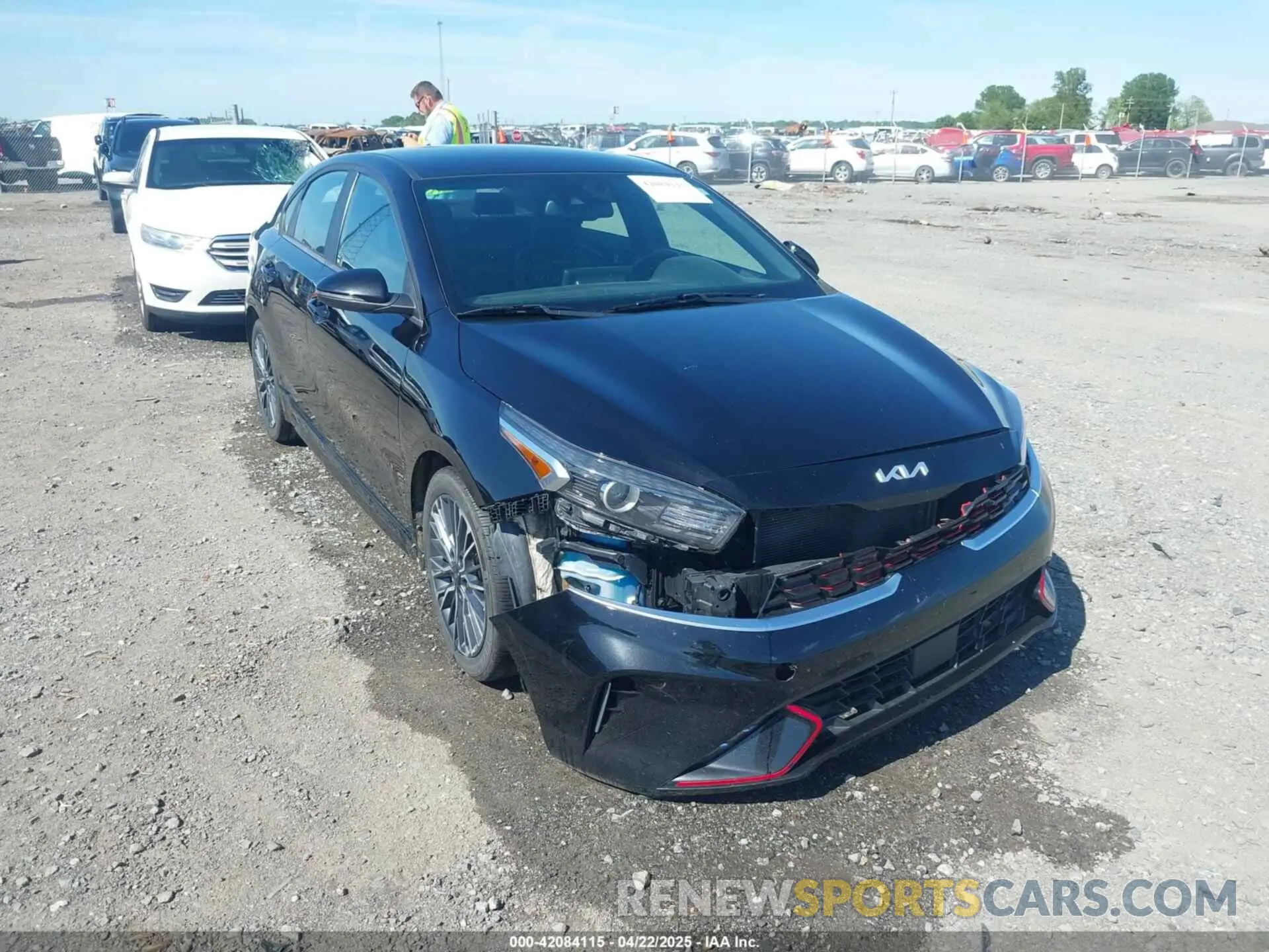 6 Photograph of a damaged car 3KPF54ADXNE448913 KIA FORTE 2022