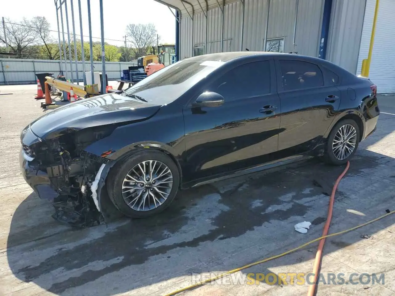1 Photograph of a damaged car 3KPF54ADXNE449043 KIA FORTE 2022