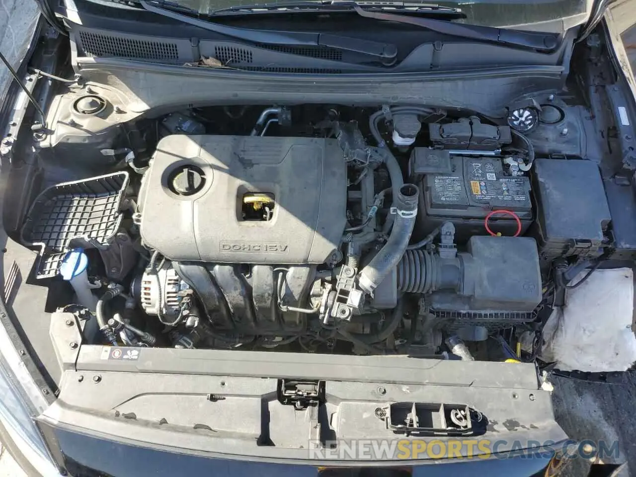 11 Photograph of a damaged car 3KPF54ADXNE449043 KIA FORTE 2022
