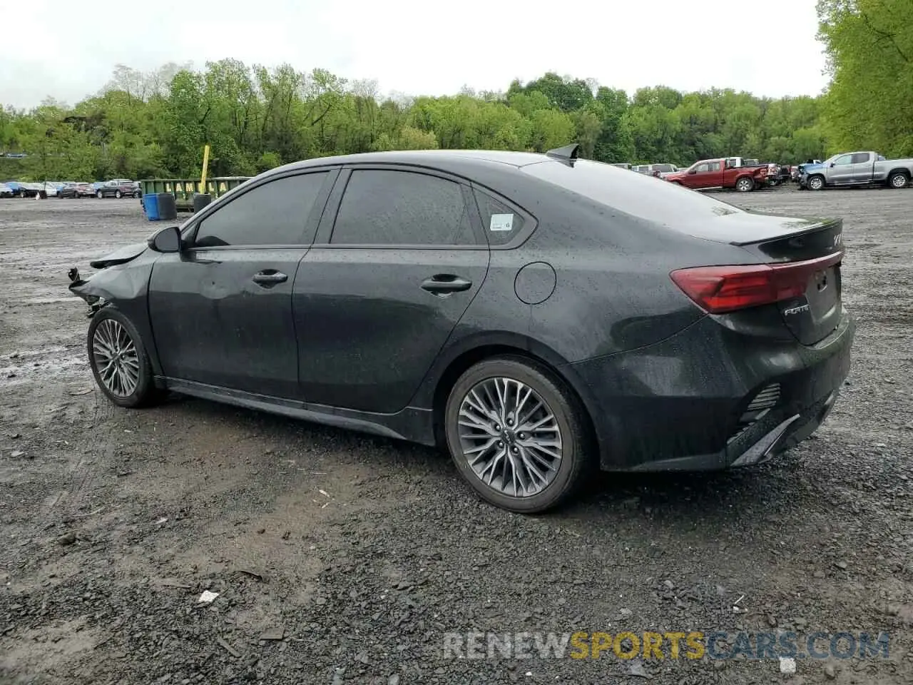 2 Photograph of a damaged car 3KPF54ADXNE454405 KIA FORTE 2022