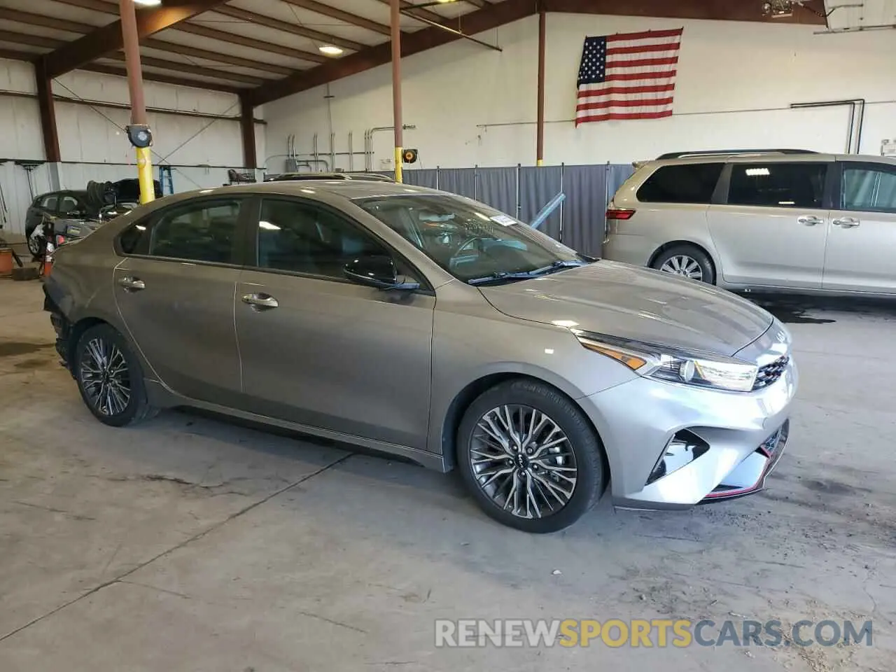 4 Photograph of a damaged car 3KPF54ADXNE471155 KIA FORTE 2022
