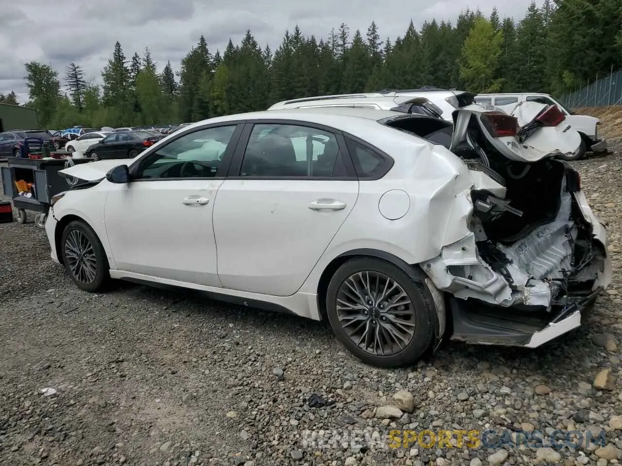 2 Photograph of a damaged car 3KPF54ADXNE471432 KIA FORTE 2022
