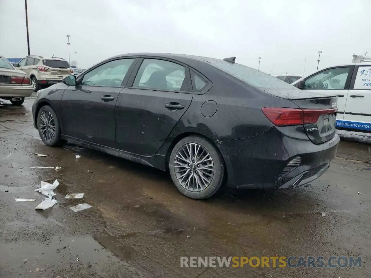 2 Photograph of a damaged car 3KPF54ADXNE480910 KIA FORTE 2022