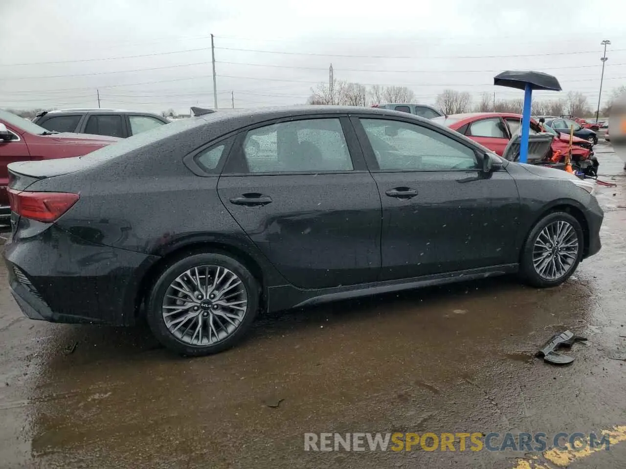 3 Photograph of a damaged car 3KPF54ADXNE480910 KIA FORTE 2022