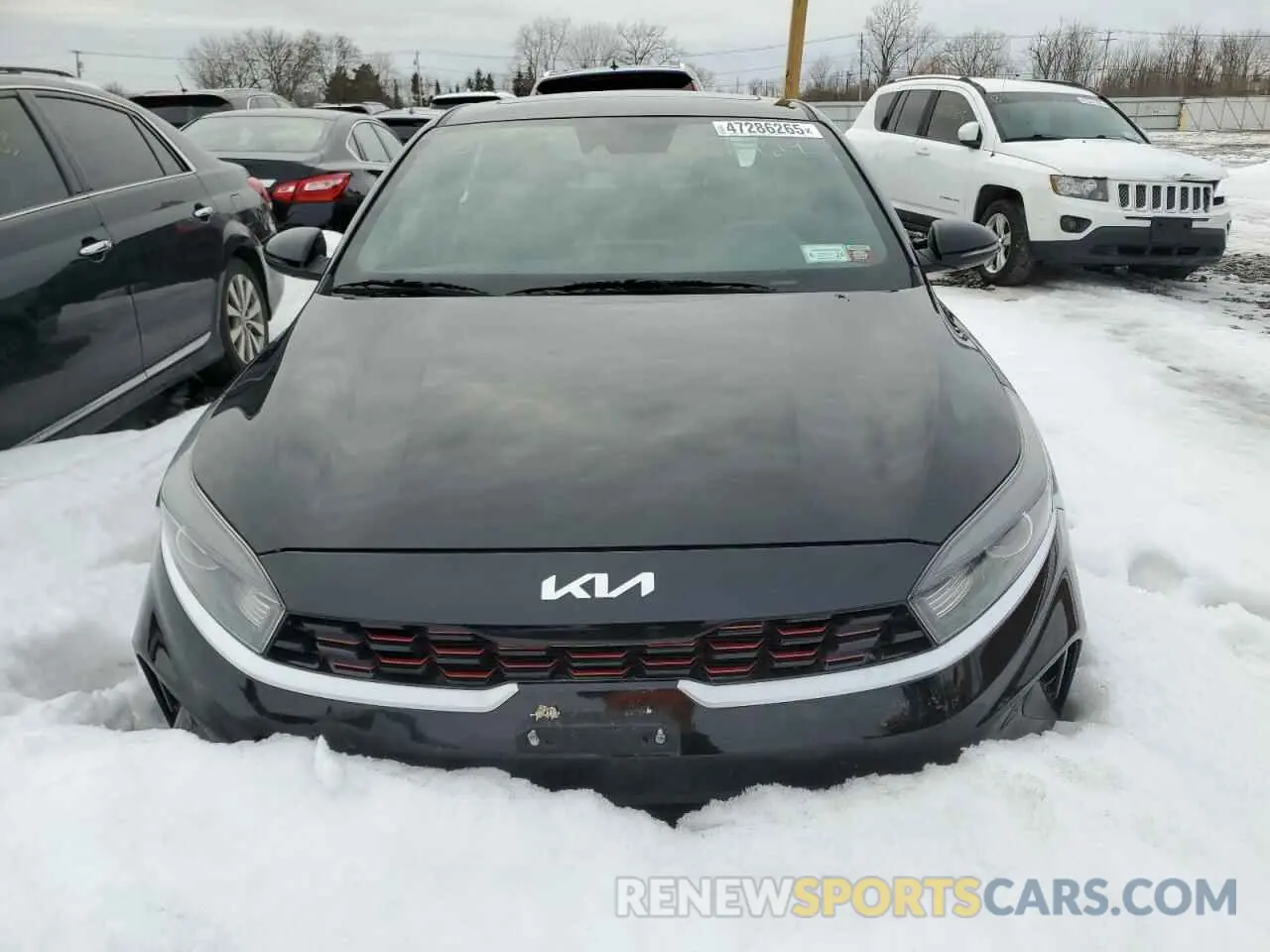 5 Photograph of a damaged car 3KPF54ADXNE481474 KIA FORTE 2022