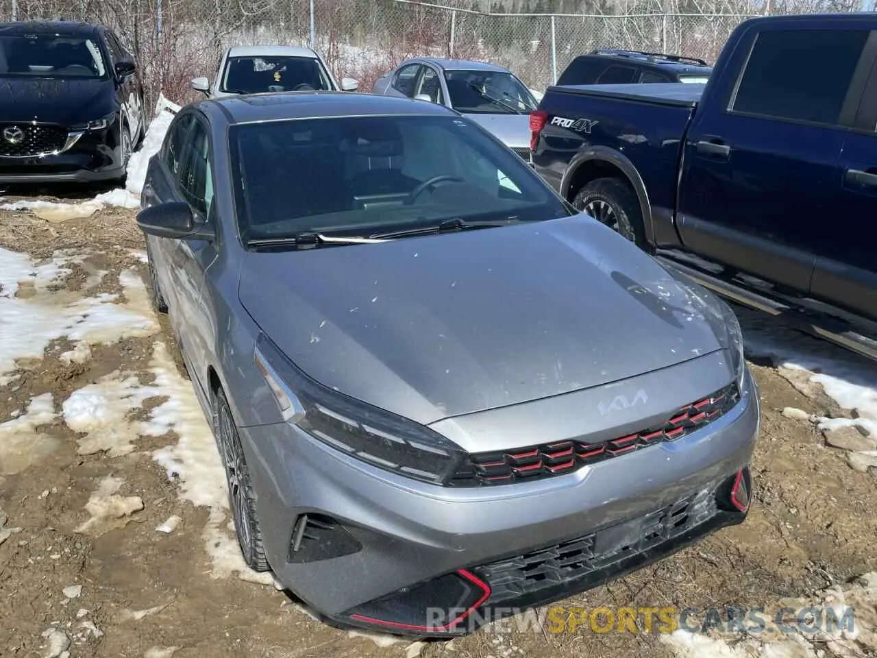 4 Photograph of a damaged car 3KPF54ADXNE502680 KIA FORTE 2022