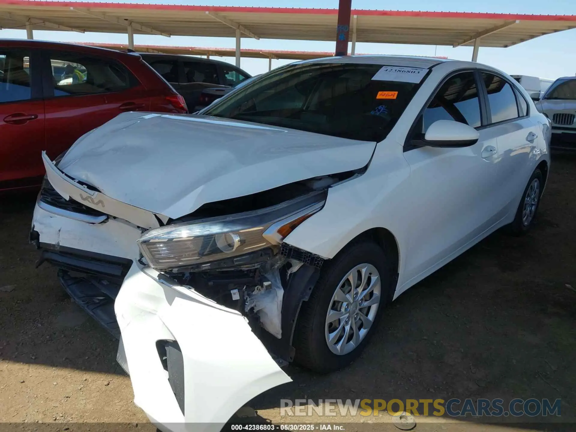 2 Photograph of a damaged car 3KPF24AD0PE507429 KIA FORTE 2023