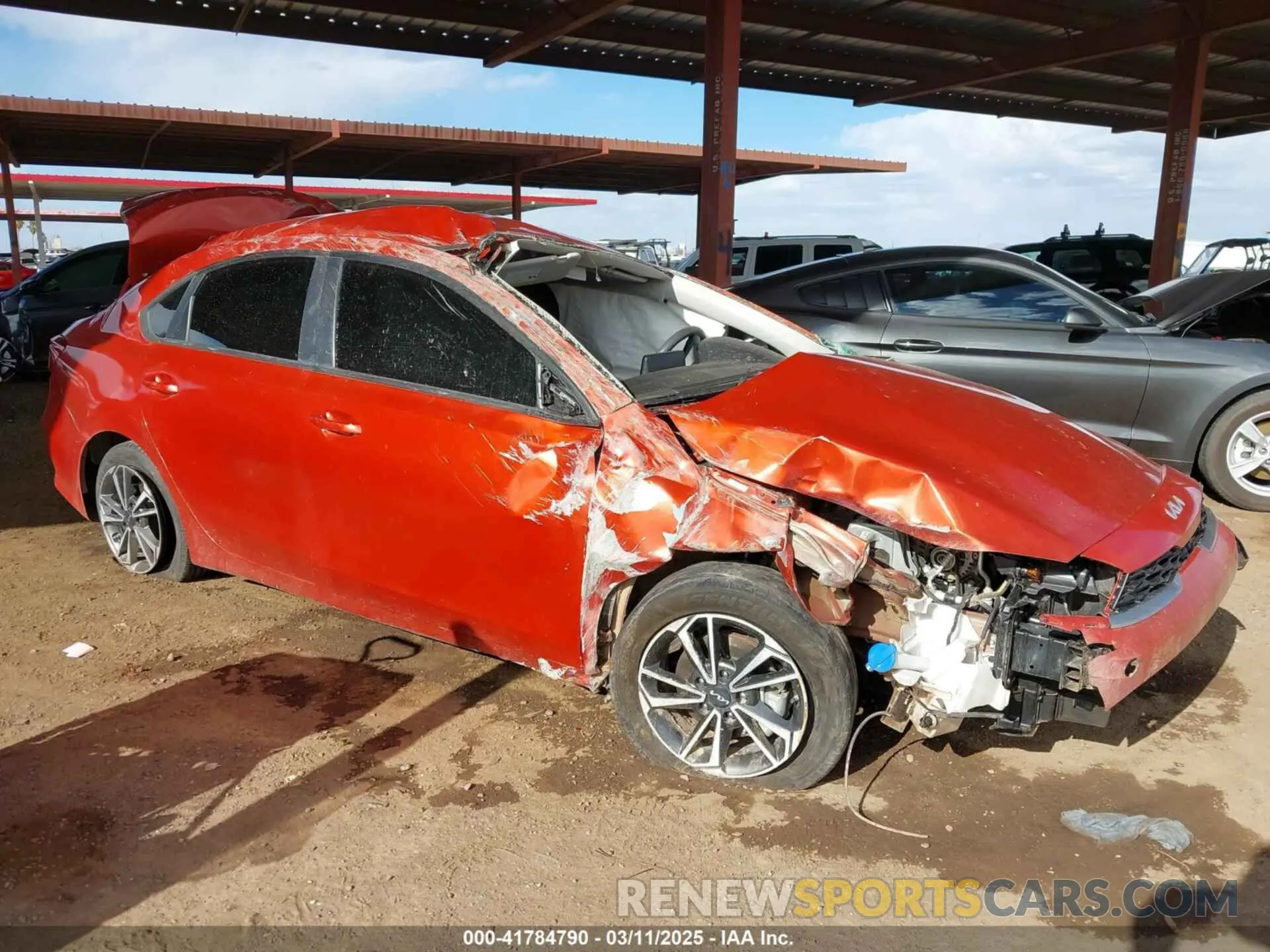 1 Photograph of a damaged car 3KPF24AD0PE508984 KIA FORTE 2023