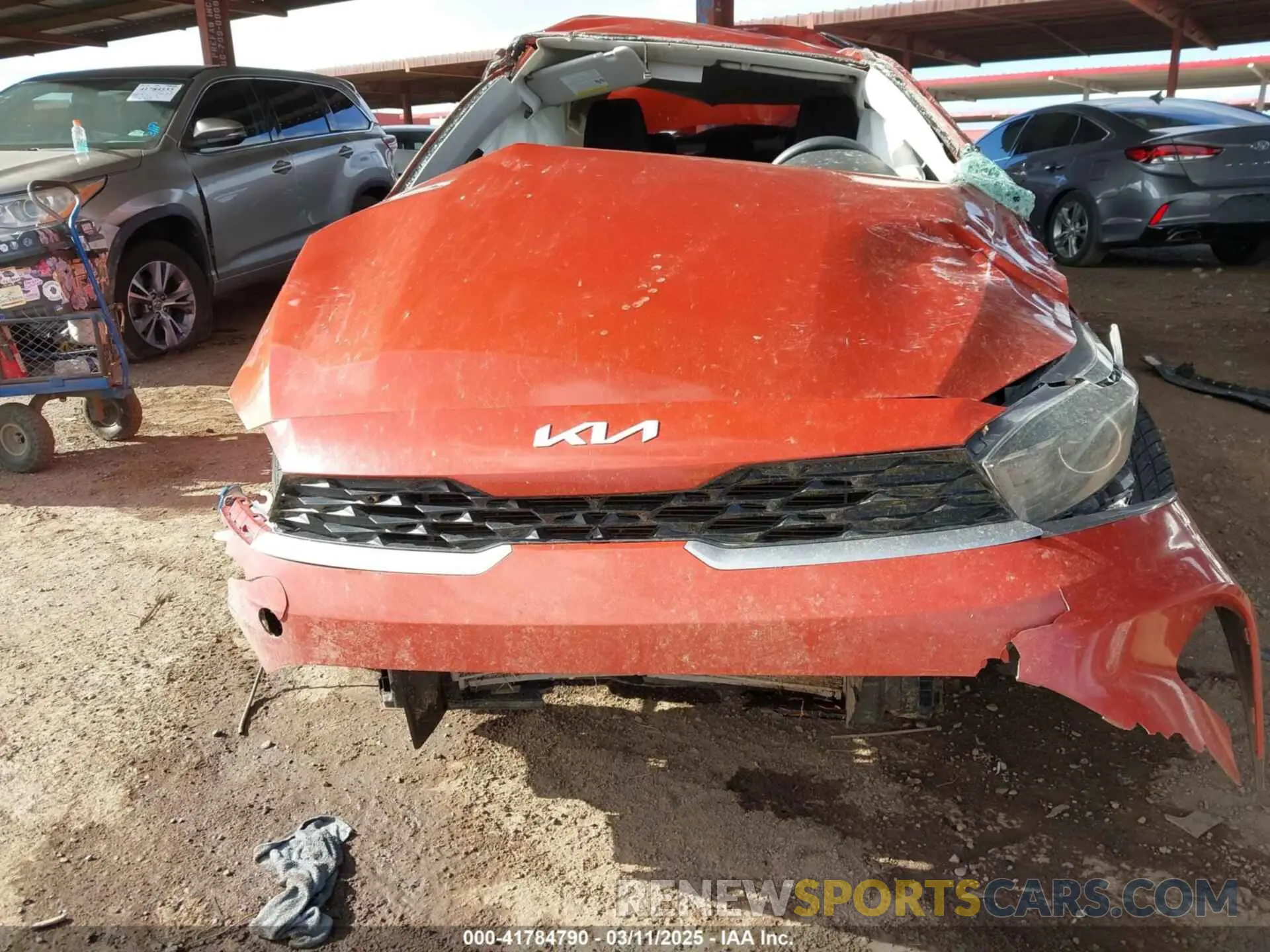 11 Photograph of a damaged car 3KPF24AD0PE508984 KIA FORTE 2023
