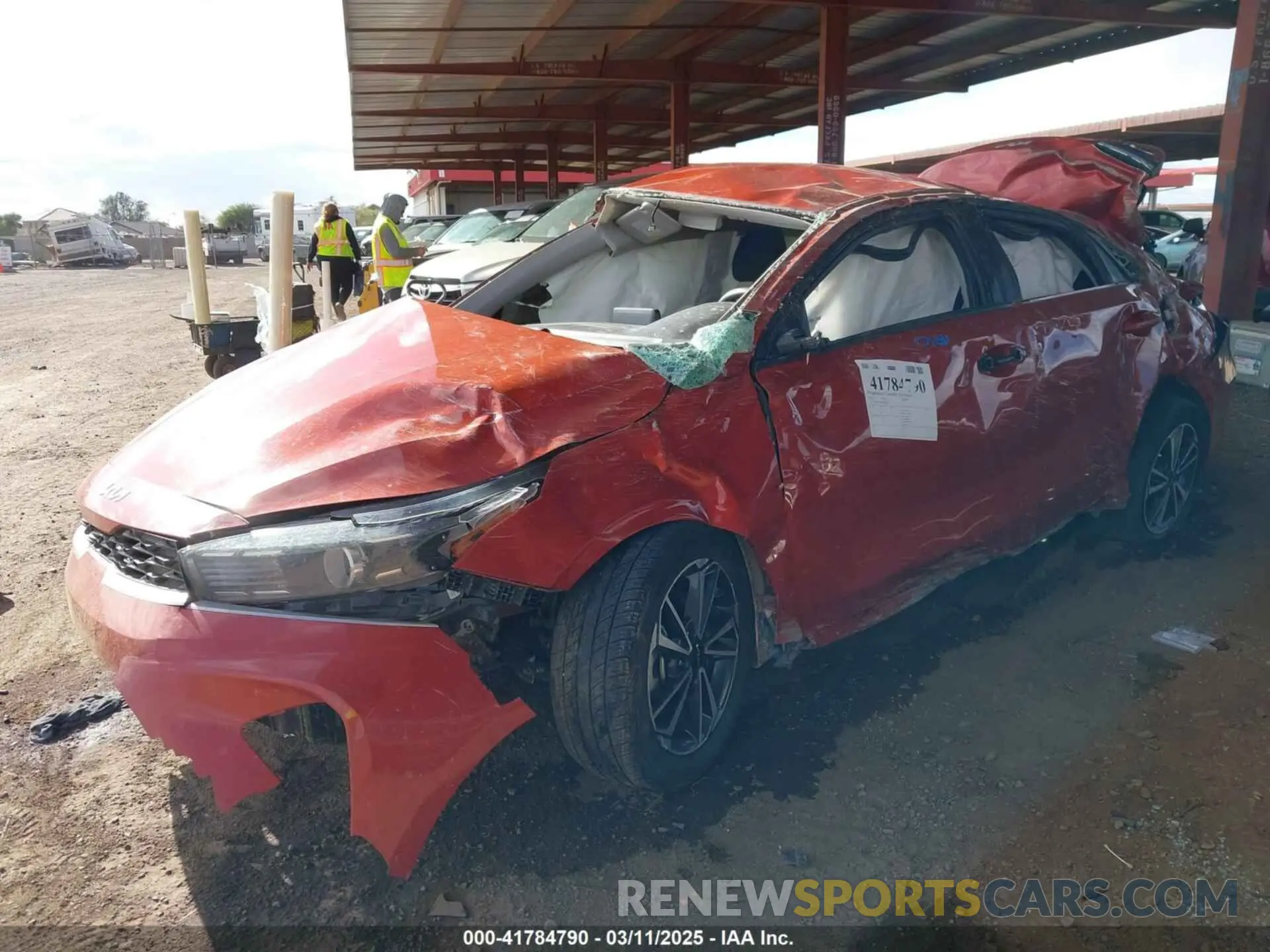 2 Photograph of a damaged car 3KPF24AD0PE508984 KIA FORTE 2023