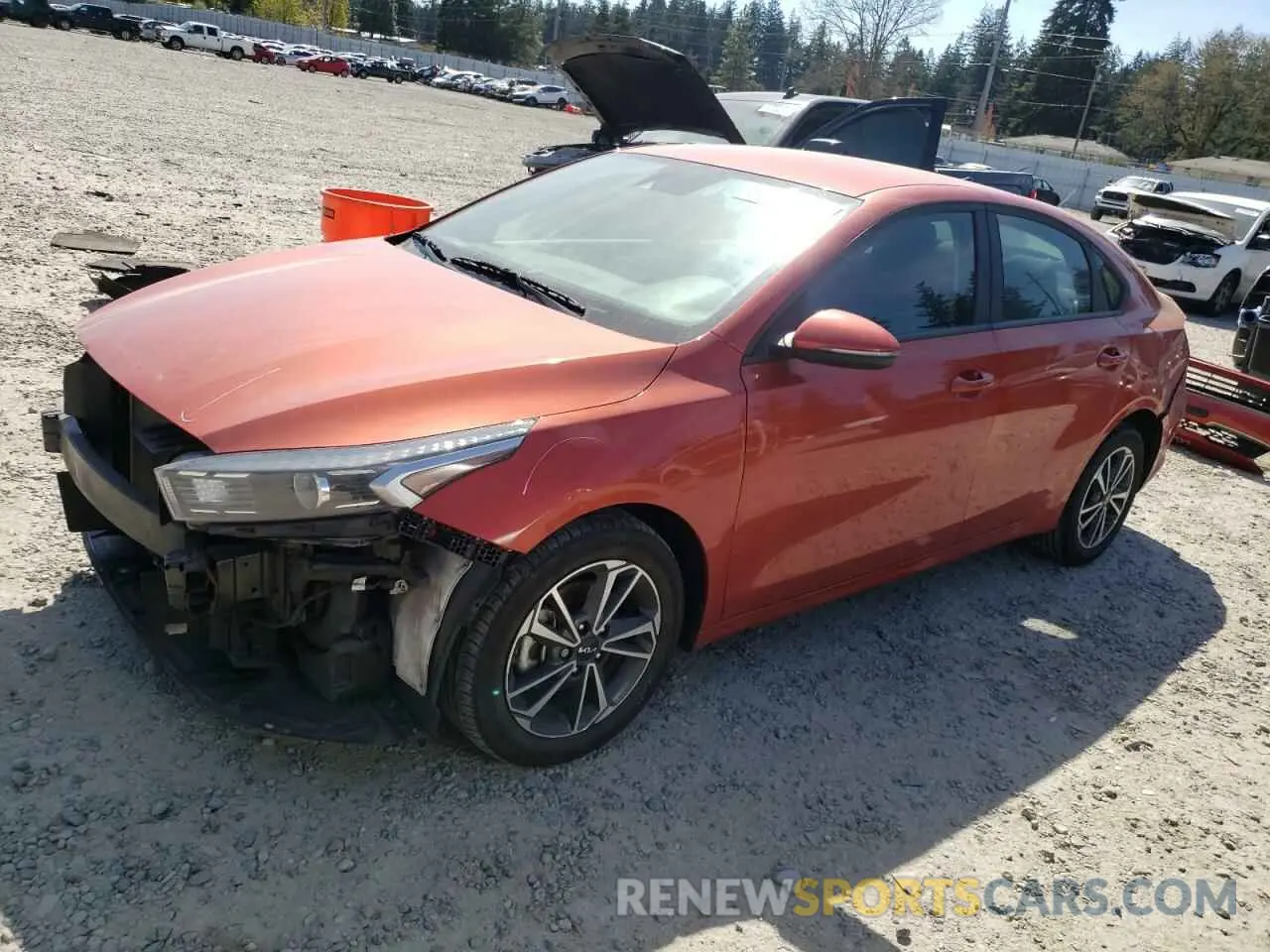 1 Photograph of a damaged car 3KPF24AD0PE511643 KIA FORTE 2023