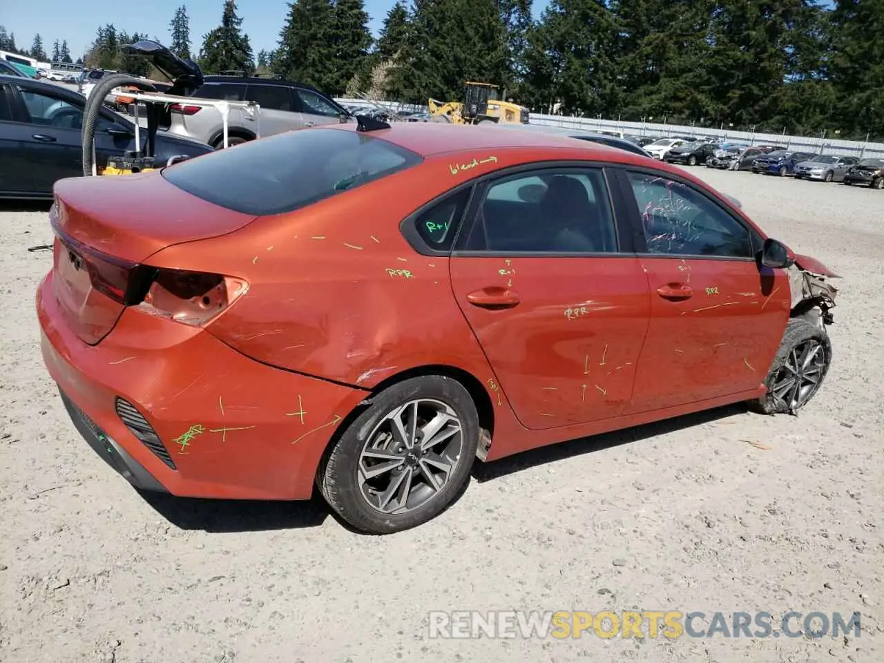 3 Photograph of a damaged car 3KPF24AD0PE511643 KIA FORTE 2023