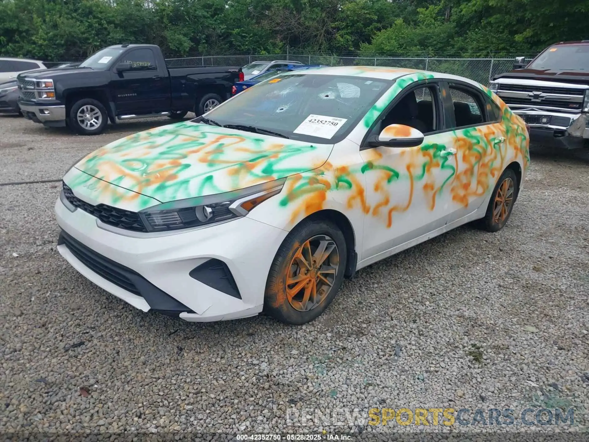 2 Photograph of a damaged car 3KPF24AD0PE552371 KIA FORTE 2023