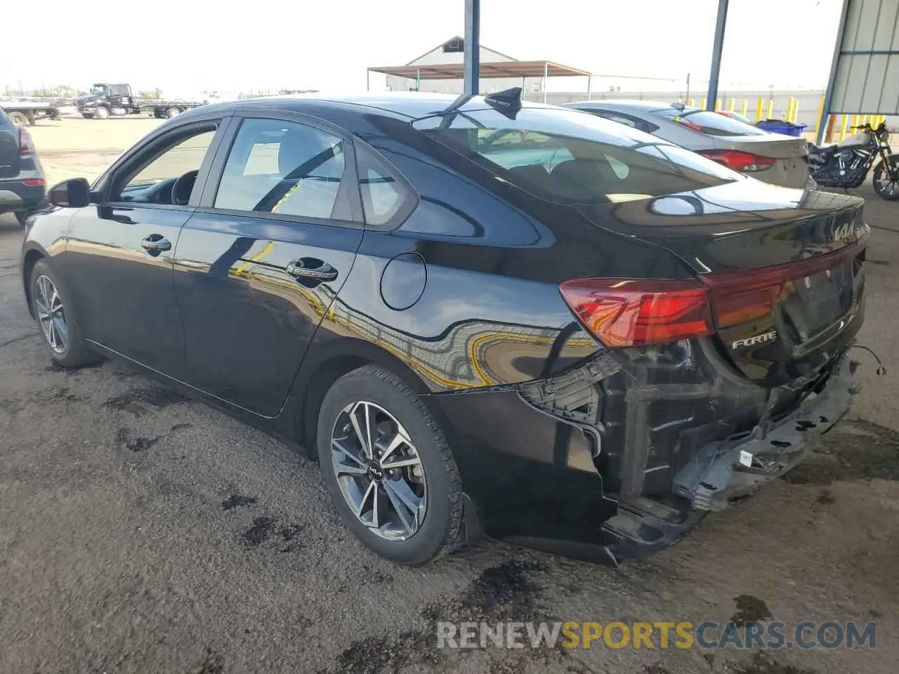 2 Photograph of a damaged car 3KPF24AD0PE555111 KIA FORTE 2023