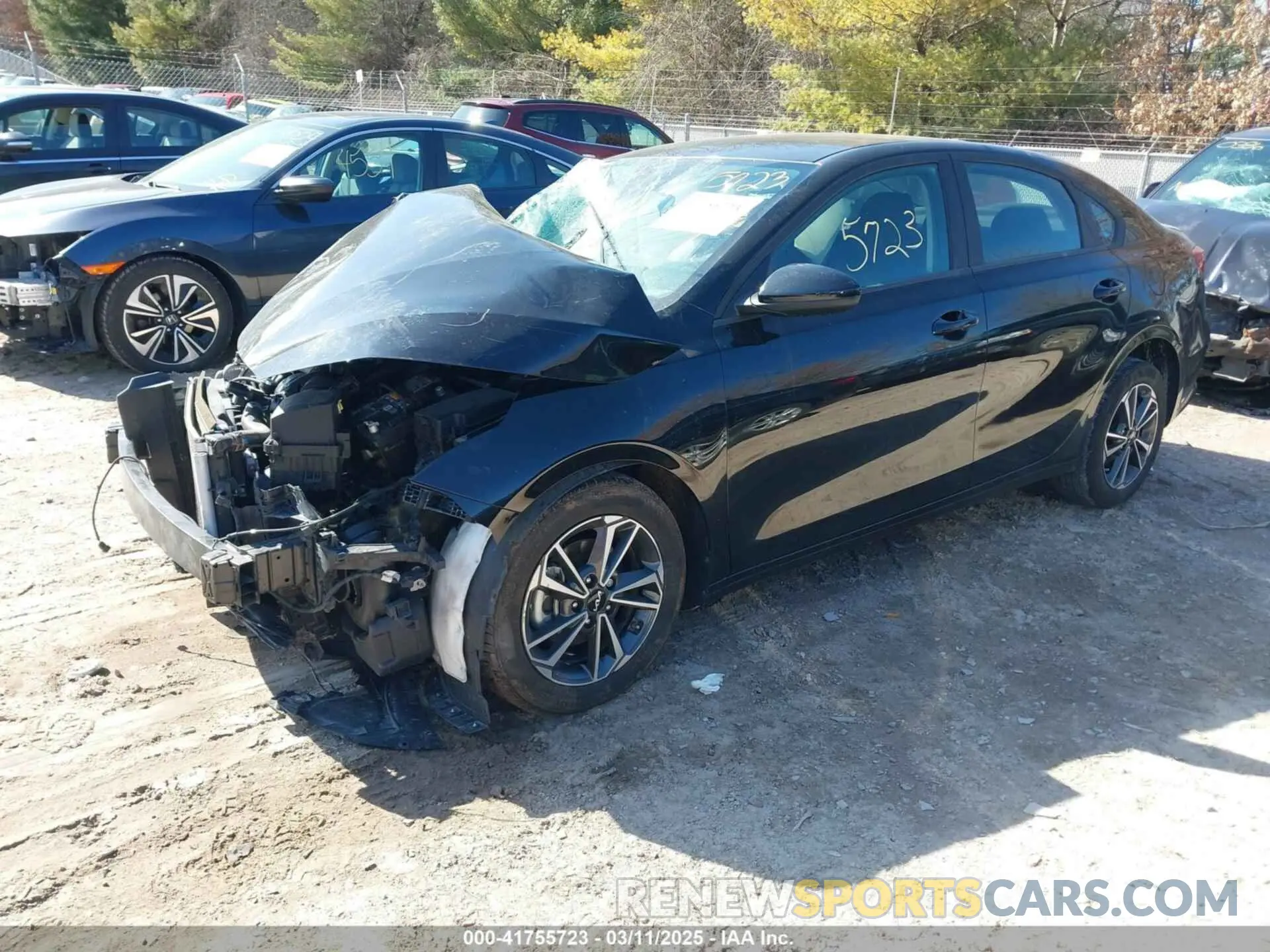 2 Photograph of a damaged car 3KPF24AD0PE569770 KIA FORTE 2023