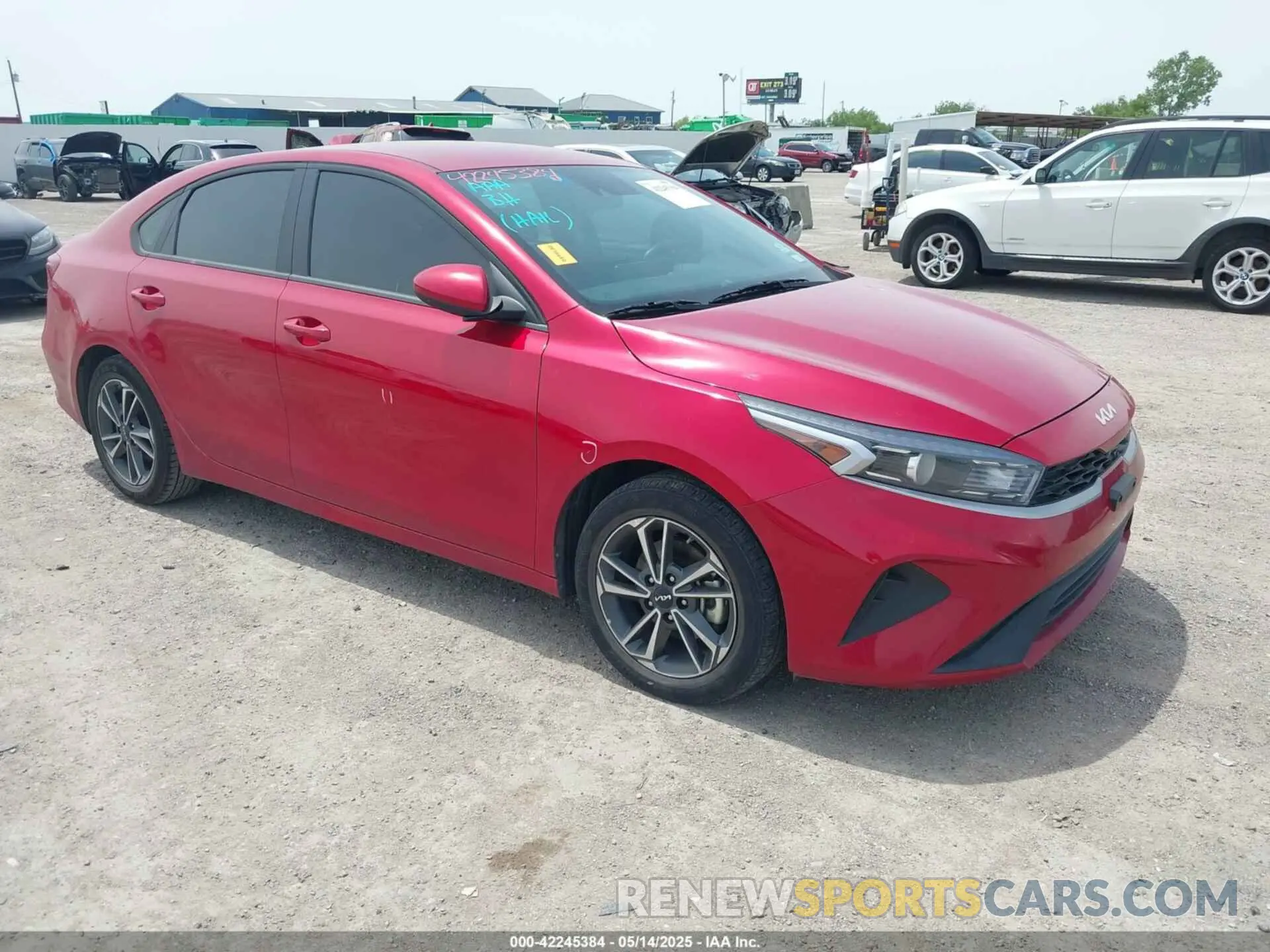 1 Photograph of a damaged car 3KPF24AD0PE571048 KIA FORTE 2023