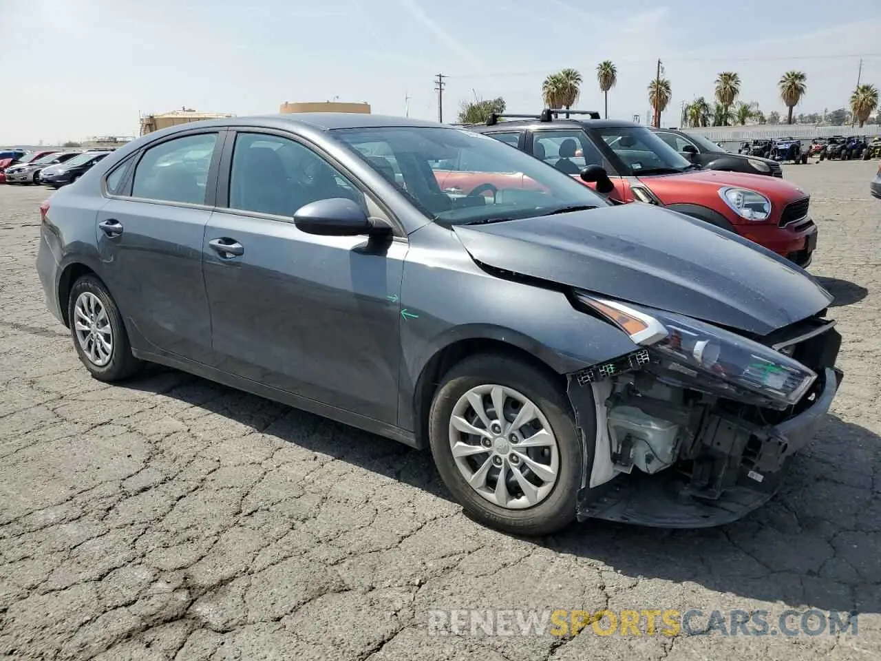 4 Photograph of a damaged car 3KPF24AD0PE573267 KIA FORTE 2023
