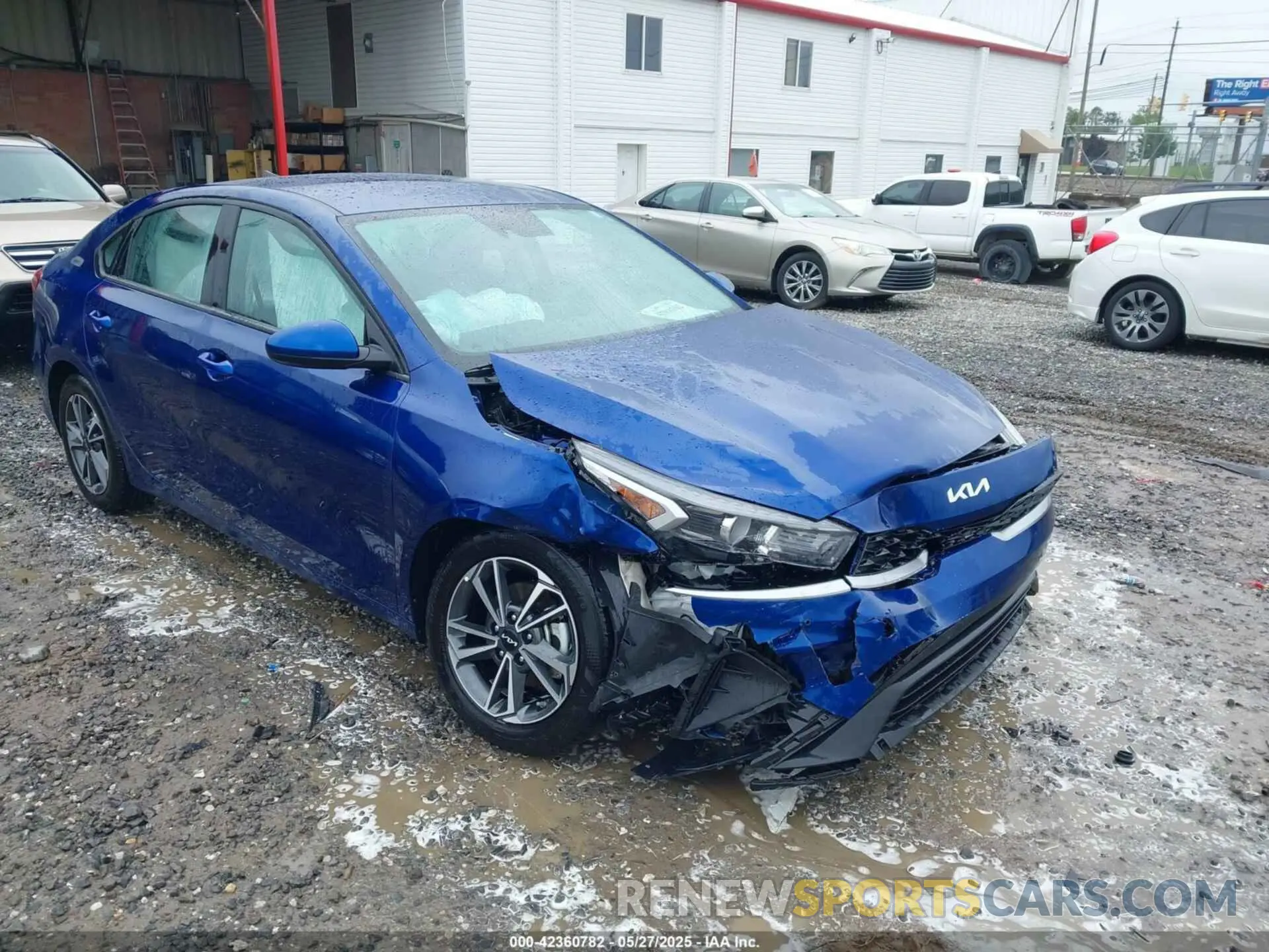 1 Photograph of a damaged car 3KPF24AD0PE580493 KIA FORTE 2023