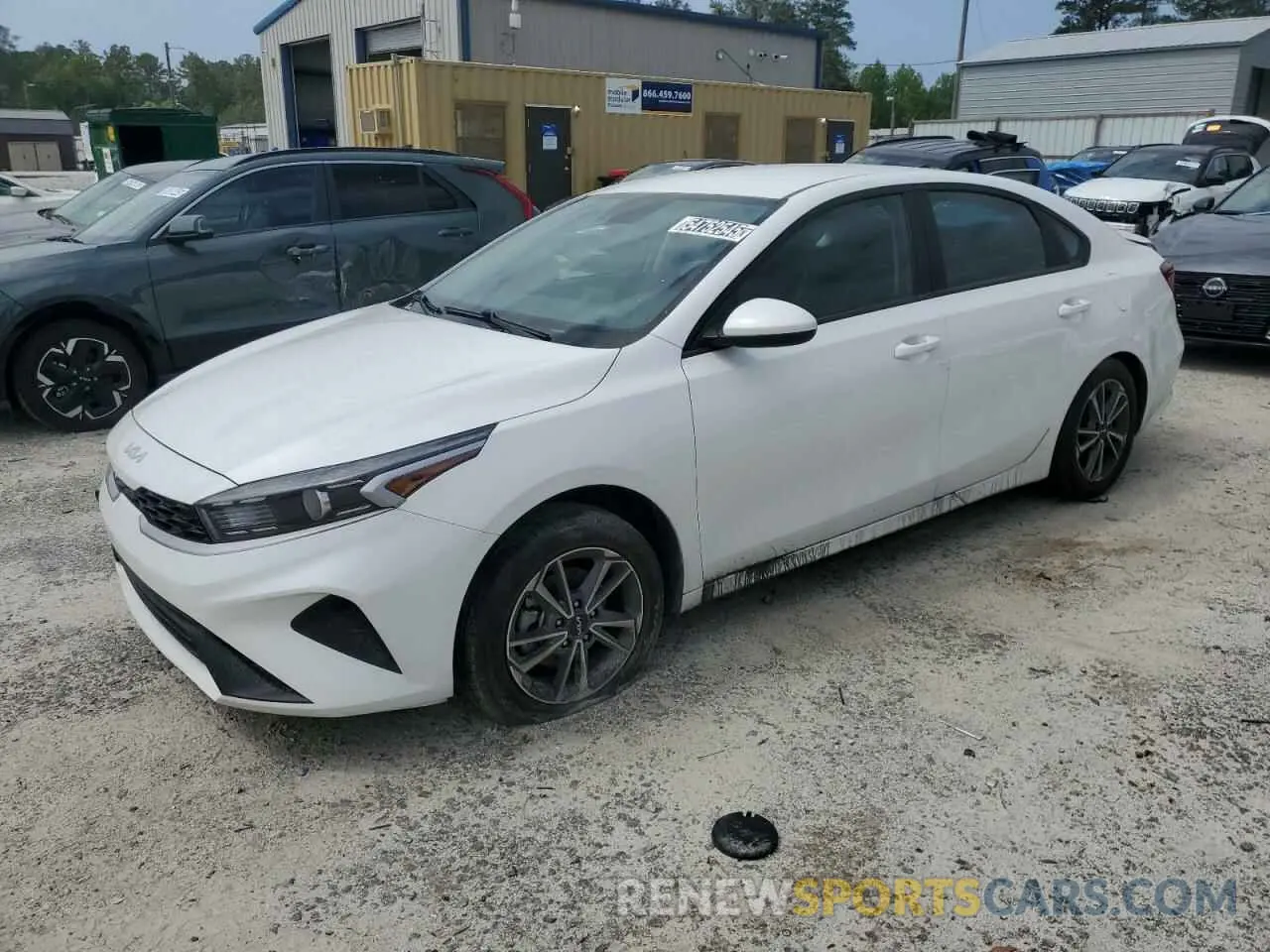 1 Photograph of a damaged car 3KPF24AD0PE589047 KIA FORTE 2023