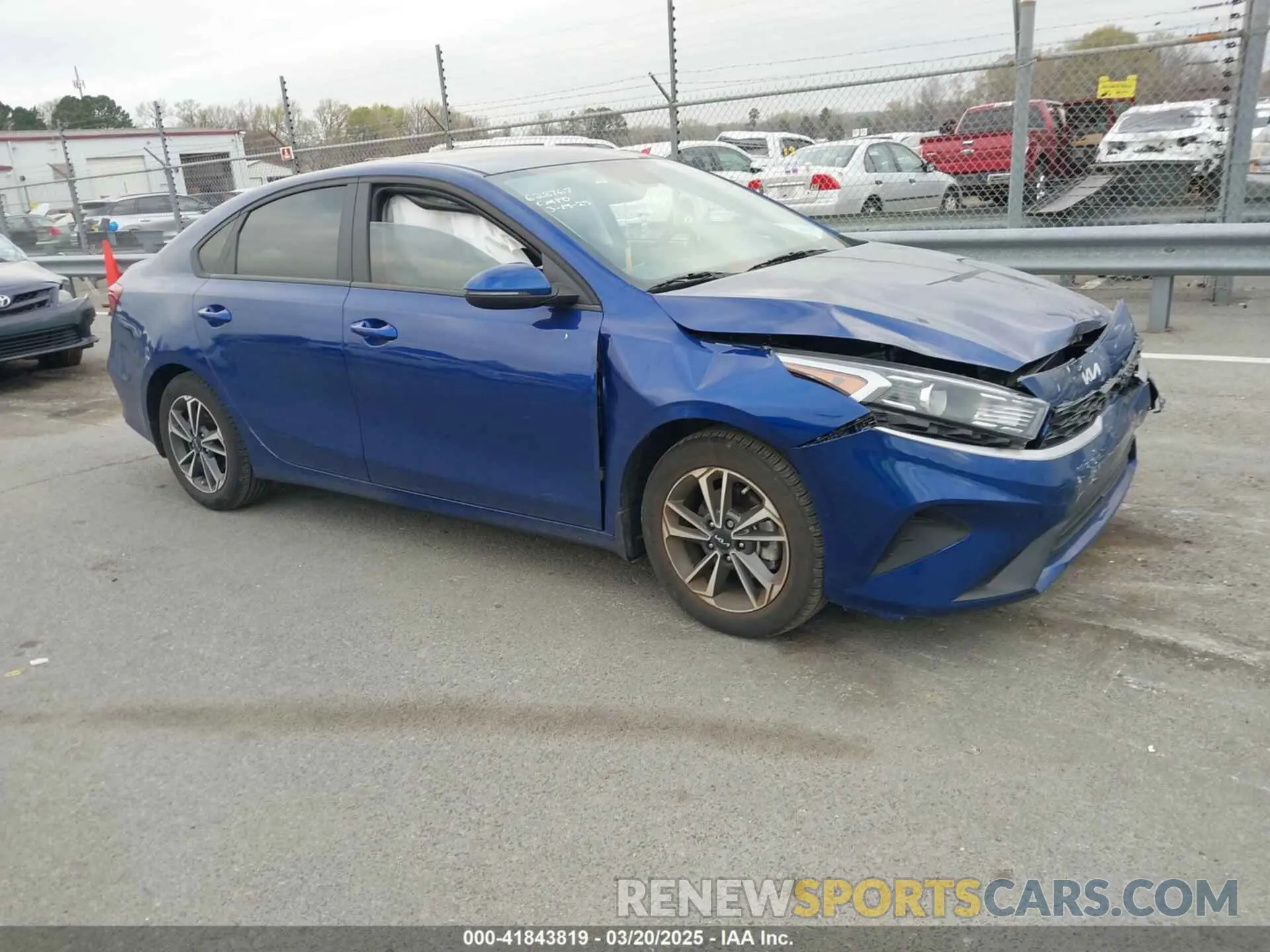 1 Photograph of a damaged car 3KPF24AD0PE628767 KIA FORTE 2023