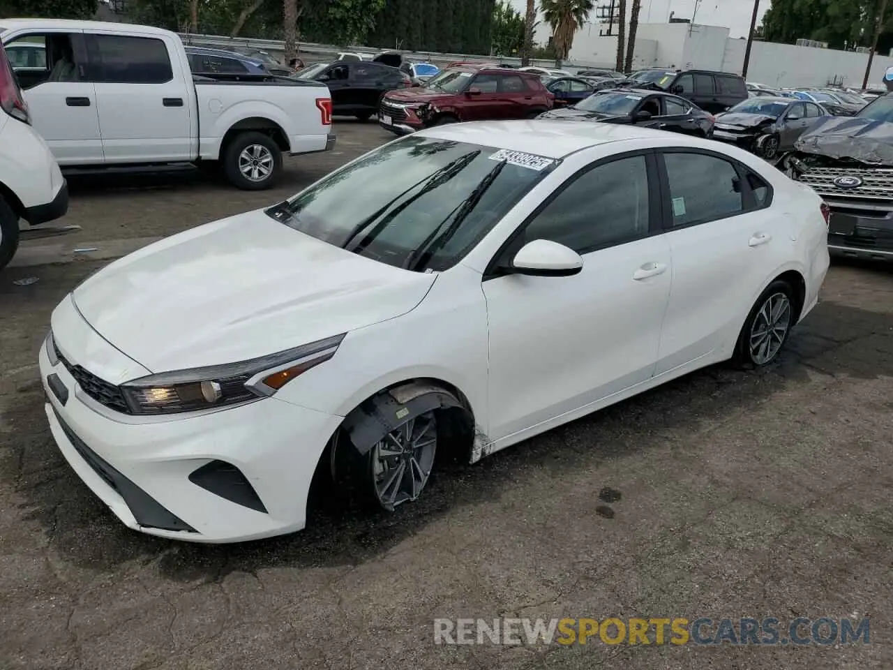 1 Photograph of a damaged car 3KPF24AD0PE636190 KIA FORTE 2023