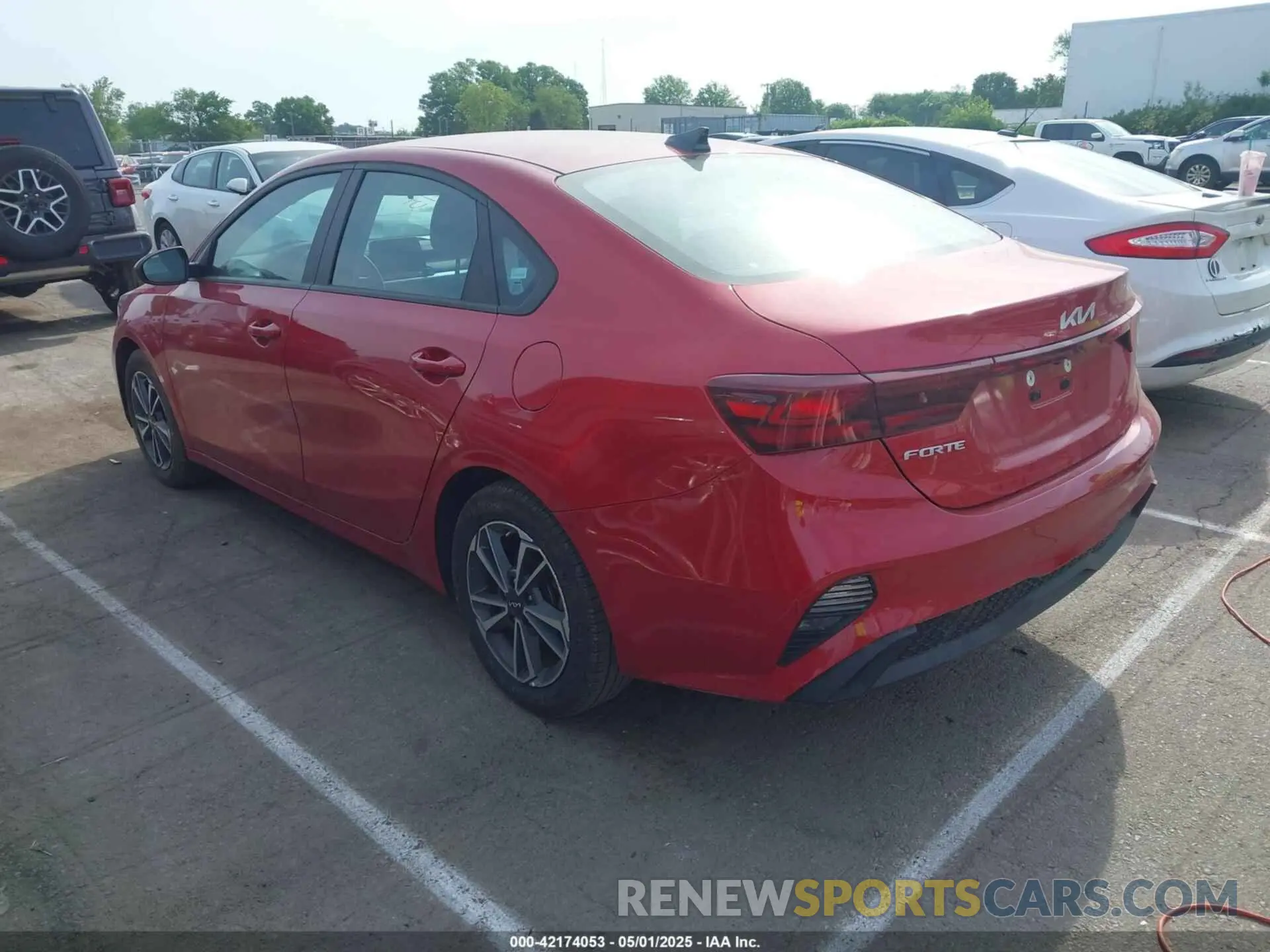 3 Photograph of a damaged car 3KPF24AD0PE640546 KIA FORTE 2023