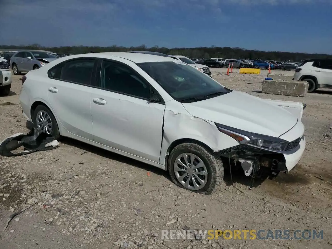 4 Photograph of a damaged car 3KPF24AD0PE654754 KIA FORTE 2023