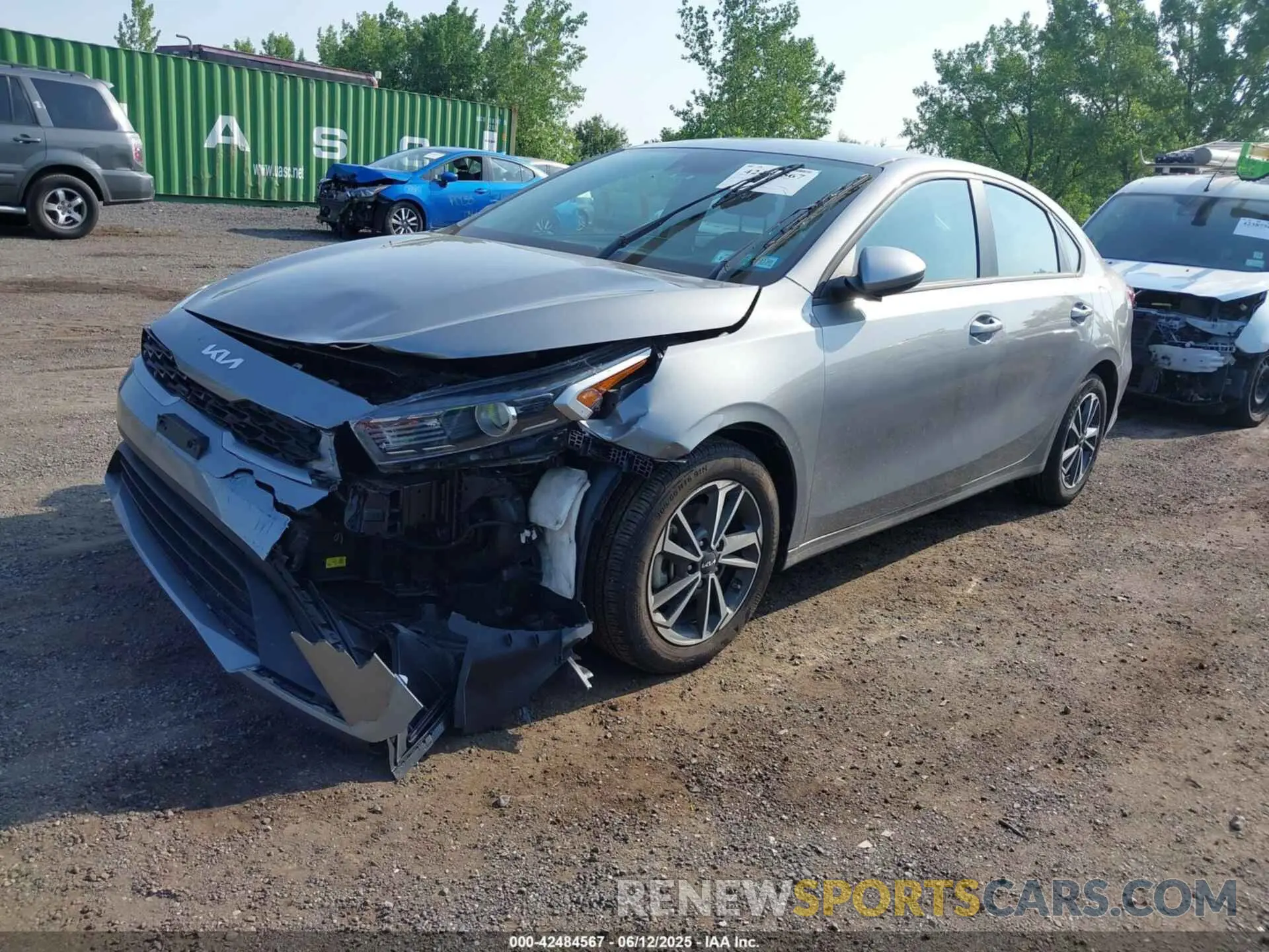 2 Photograph of a damaged car 3KPF24AD0PE664717 KIA FORTE 2023