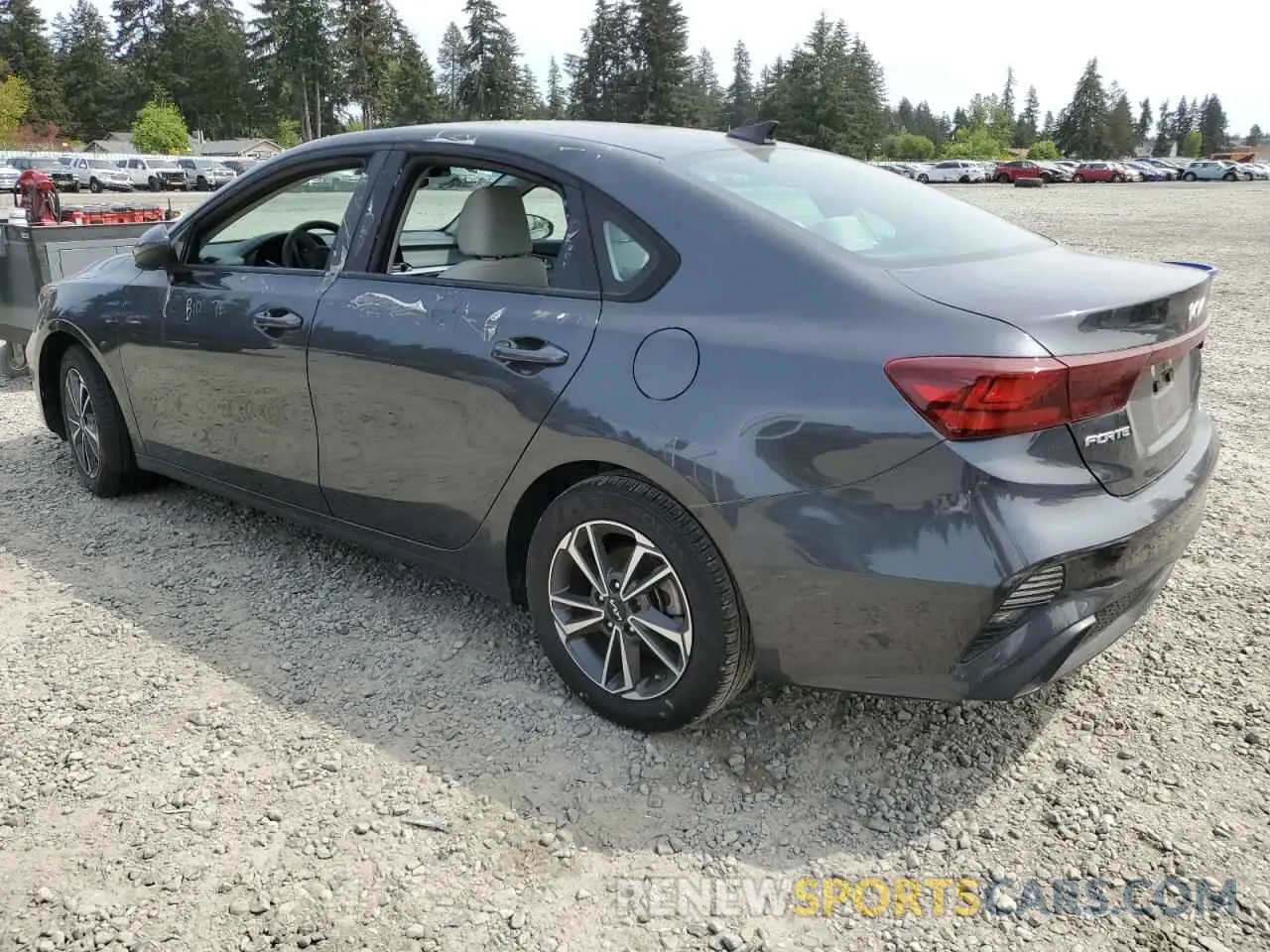 2 Photograph of a damaged car 3KPF24AD1PE525597 KIA FORTE 2023
