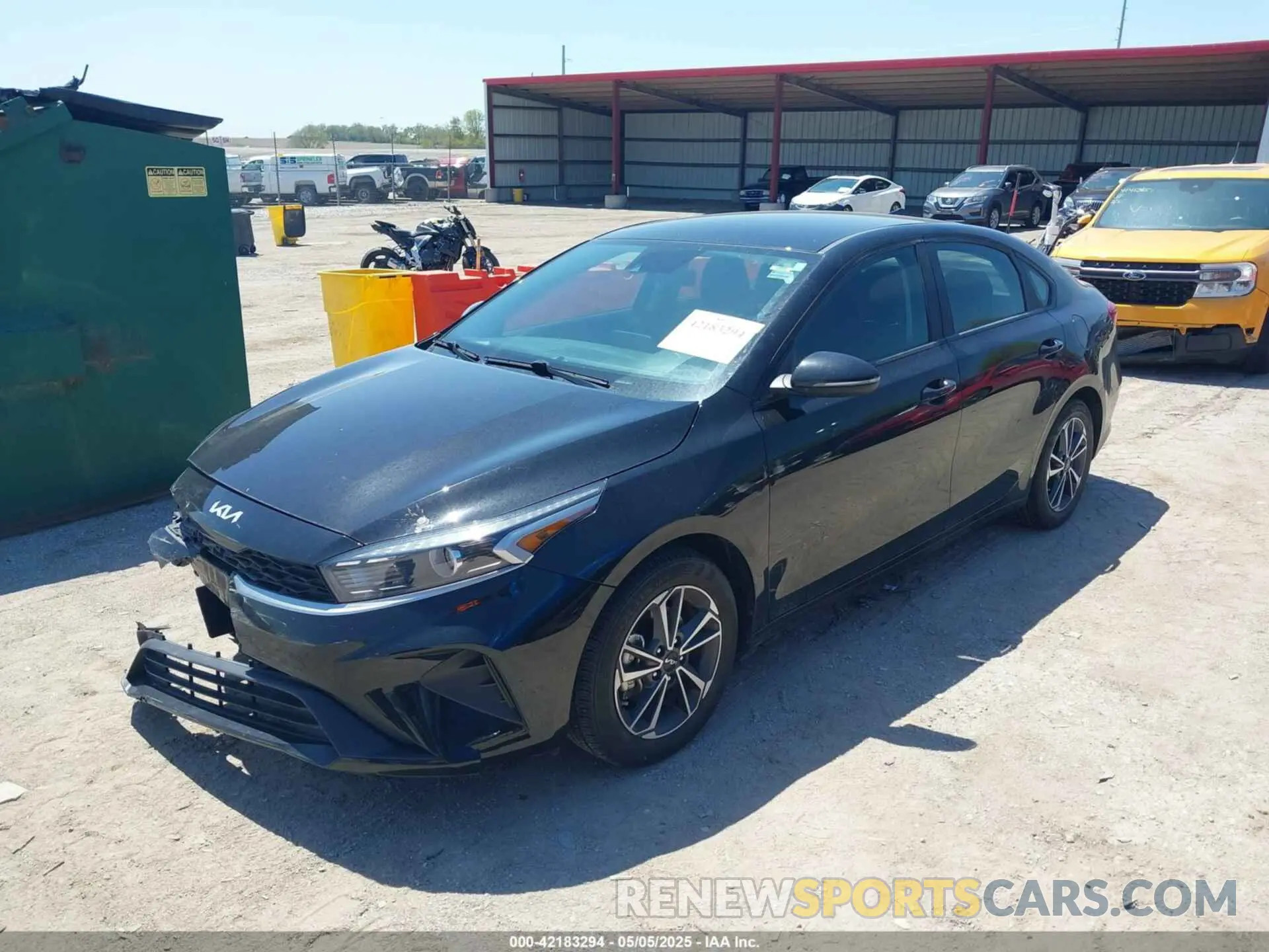 2 Photograph of a damaged car 3KPF24AD1PE527981 KIA FORTE 2023