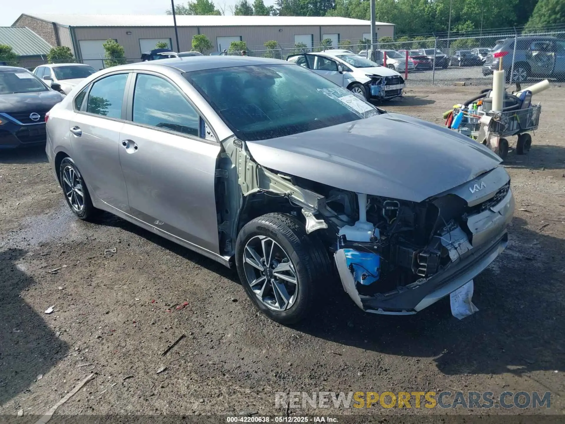 1 Photograph of a damaged car 3KPF24AD1PE555862 KIA FORTE 2023