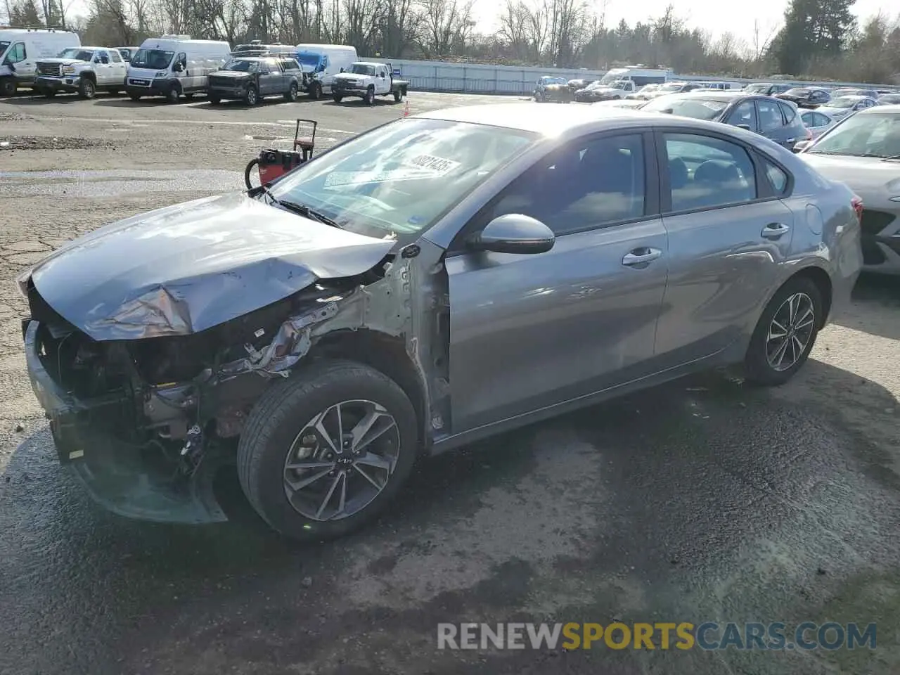 1 Photograph of a damaged car 3KPF24AD1PE572936 KIA FORTE 2023