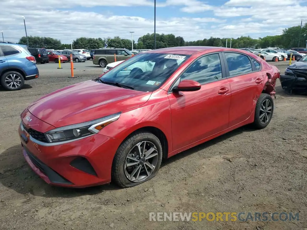 1 Photograph of a damaged car 3KPF24AD1PE581927 KIA FORTE 2023