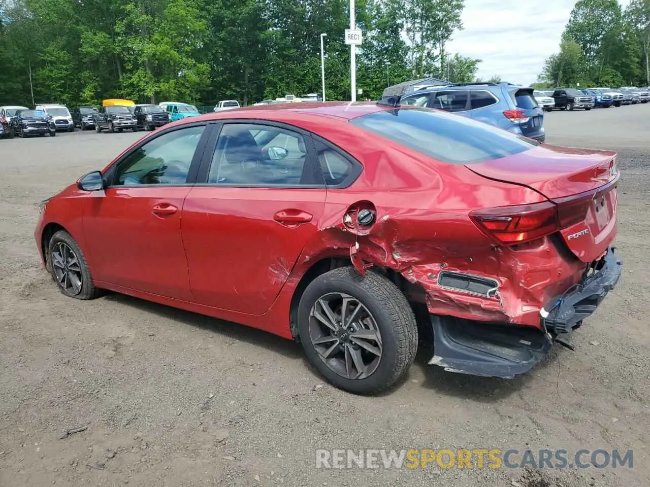 2 Photograph of a damaged car 3KPF24AD1PE581927 KIA FORTE 2023