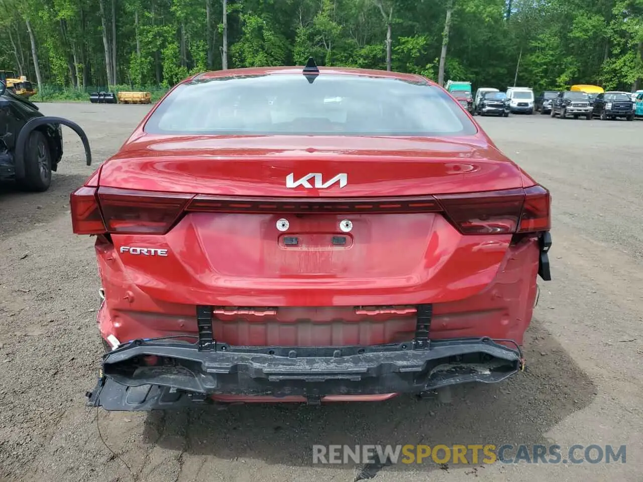 6 Photograph of a damaged car 3KPF24AD1PE581927 KIA FORTE 2023