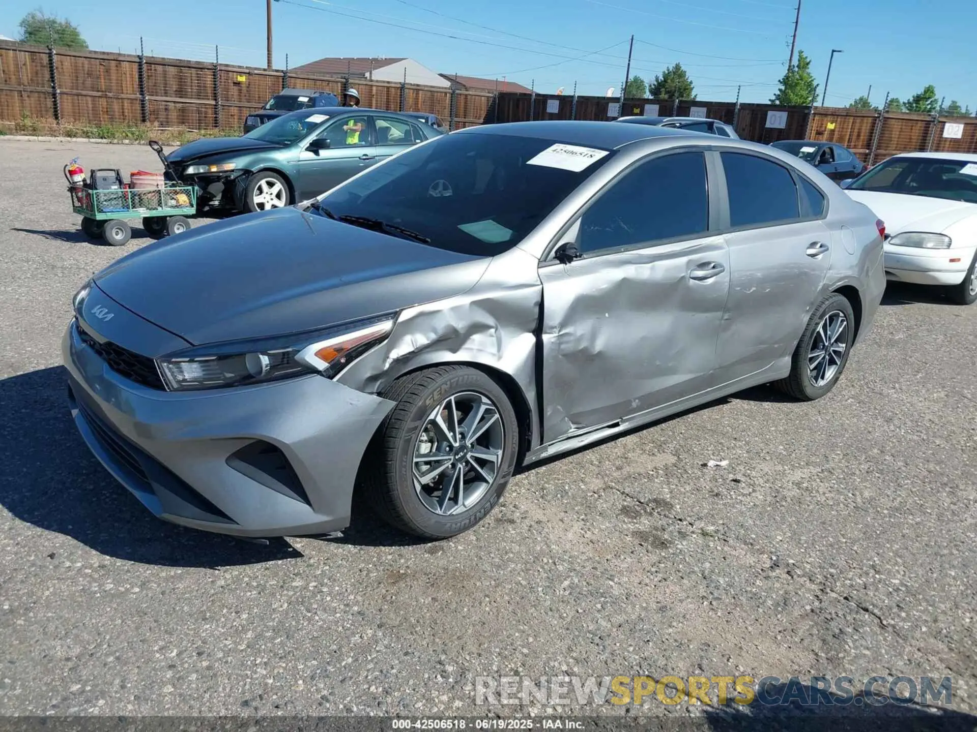 2 Photograph of a damaged car 3KPF24AD1PE588408 KIA FORTE 2023