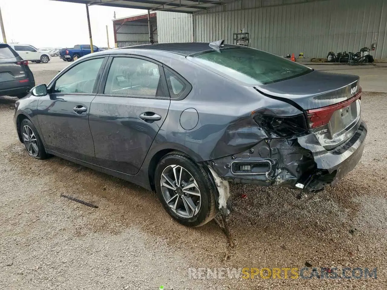 2 Photograph of a damaged car 3KPF24AD1PE620872 KIA FORTE 2023