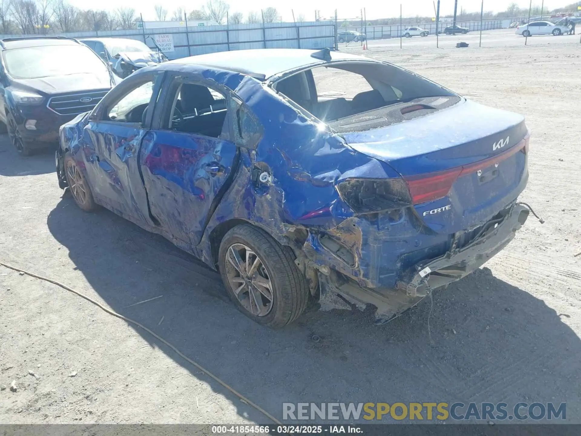 3 Photograph of a damaged car 3KPF24AD1PE675564 KIA FORTE 2023