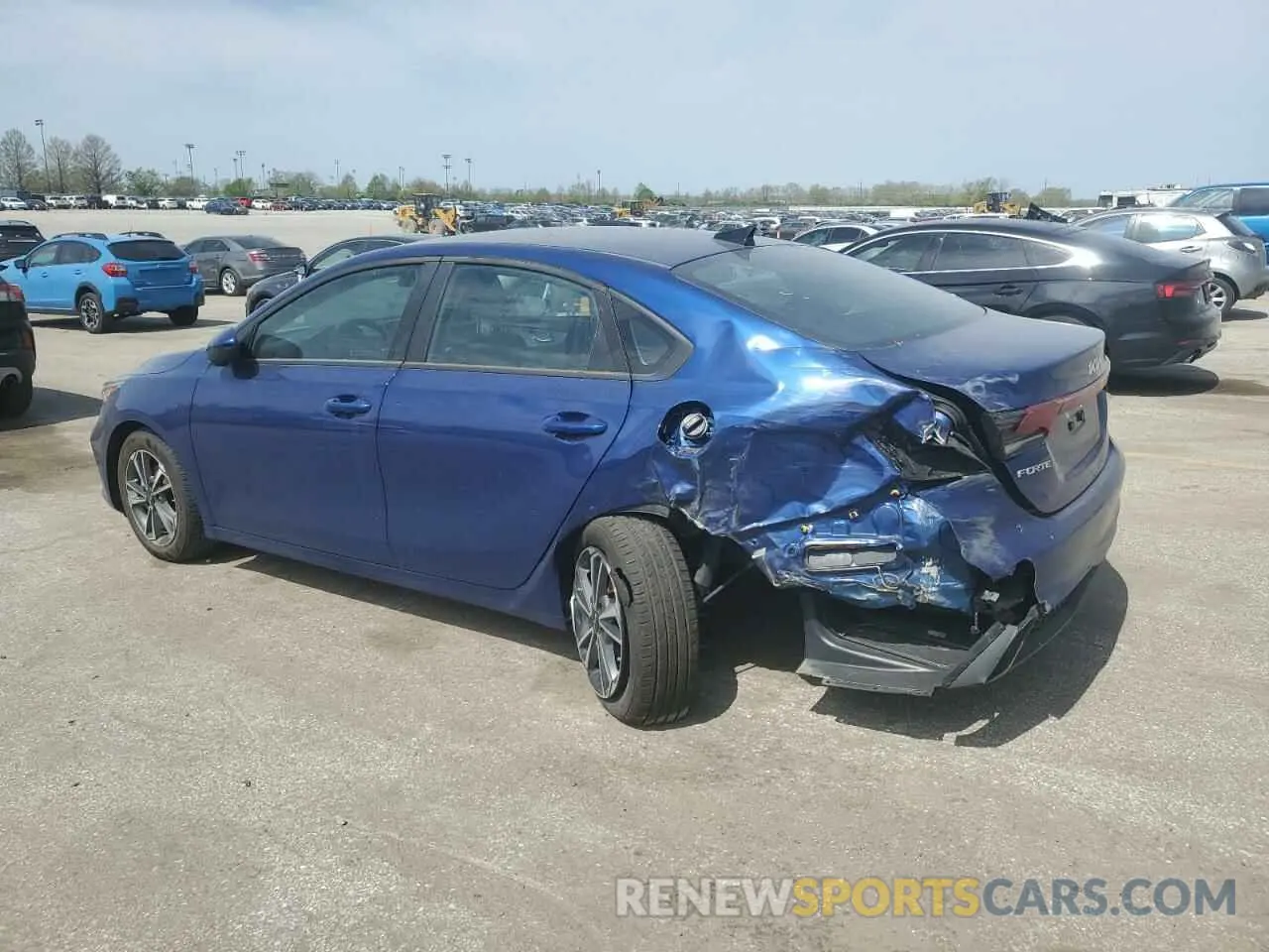 2 Photograph of a damaged car 3KPF24AD1PE680537 KIA FORTE 2023