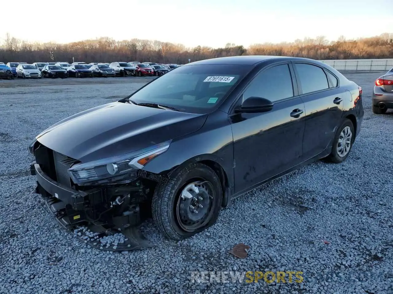 1 Photograph of a damaged car 3KPF24AD1PE684703 KIA FORTE 2023