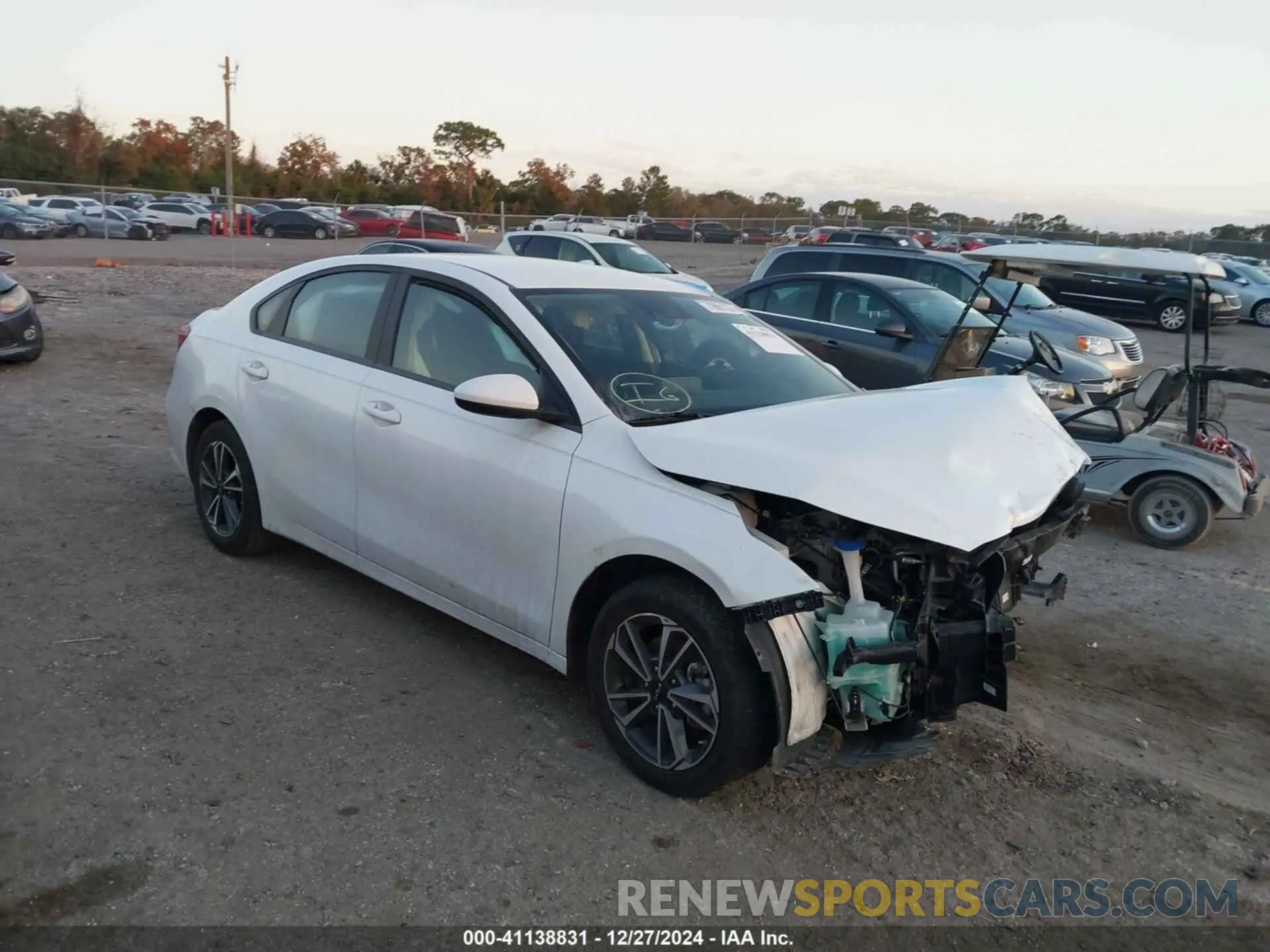 1 Photograph of a damaged car 3KPF24AD1PE693739 KIA FORTE 2023