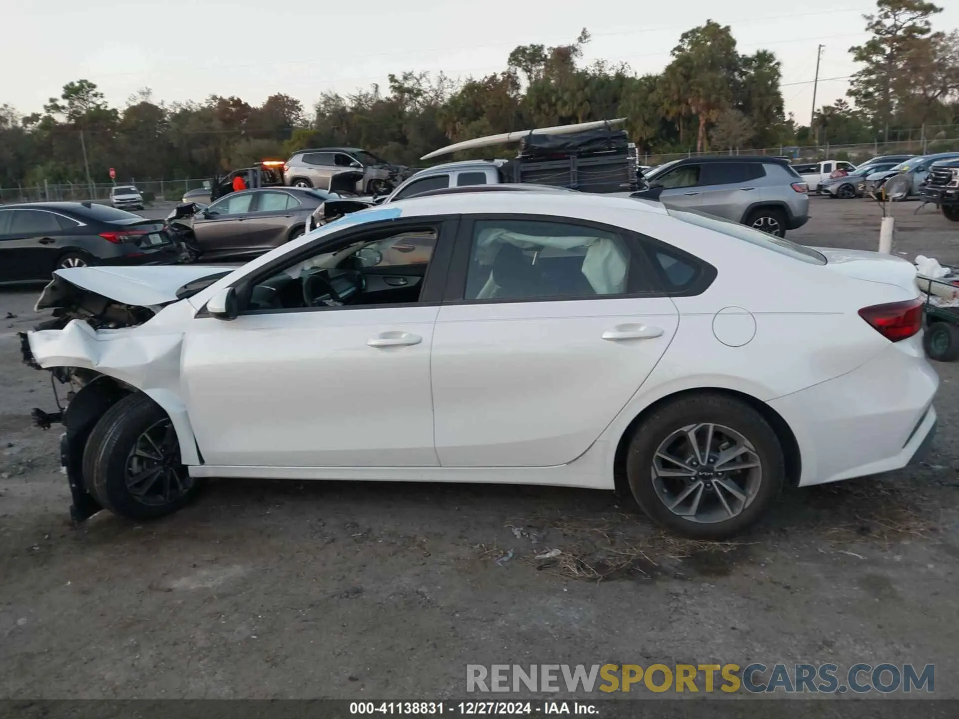 13 Photograph of a damaged car 3KPF24AD1PE693739 KIA FORTE 2023