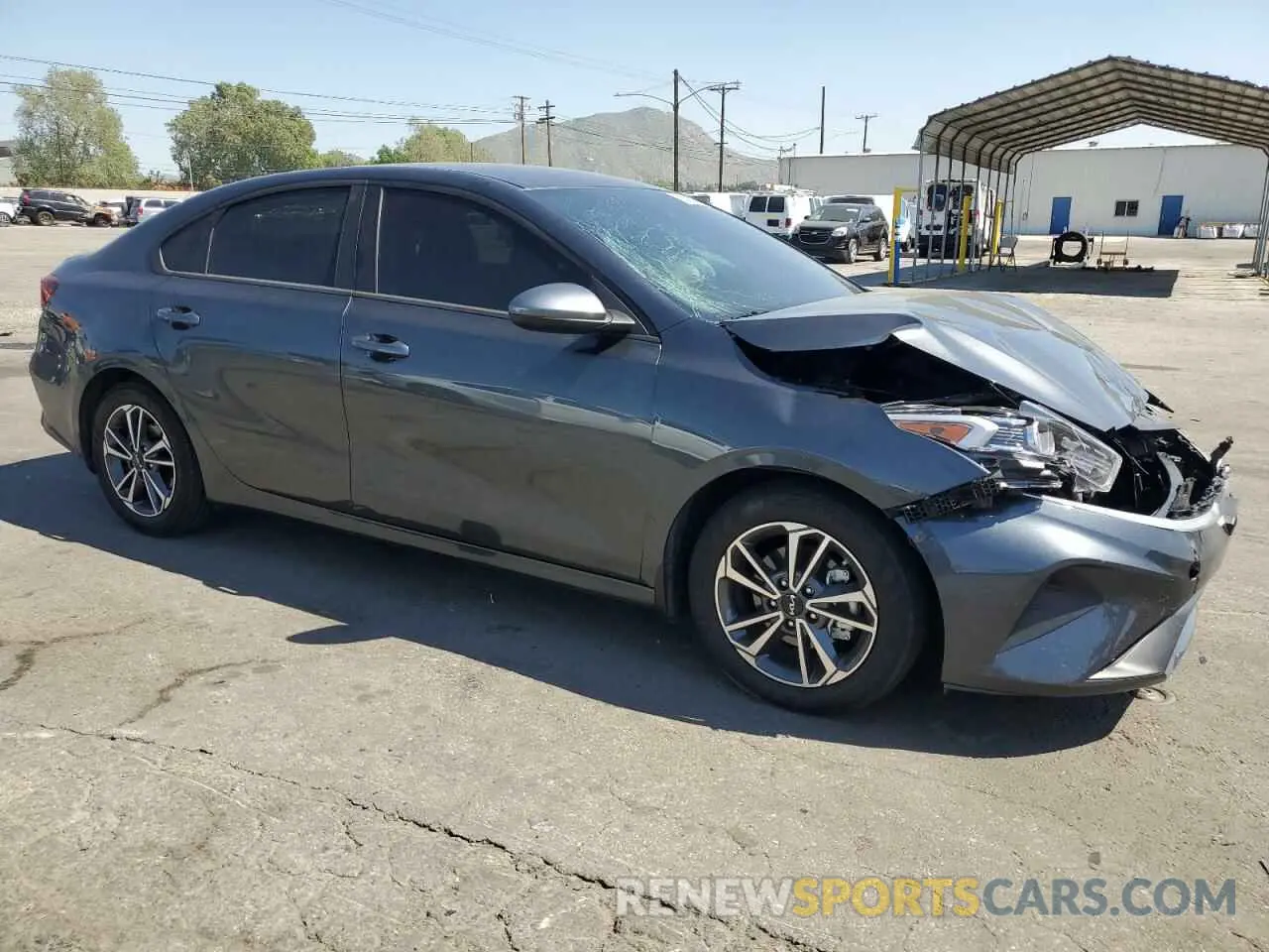 4 Photograph of a damaged car 3KPF24AD1PE693921 KIA FORTE 2023