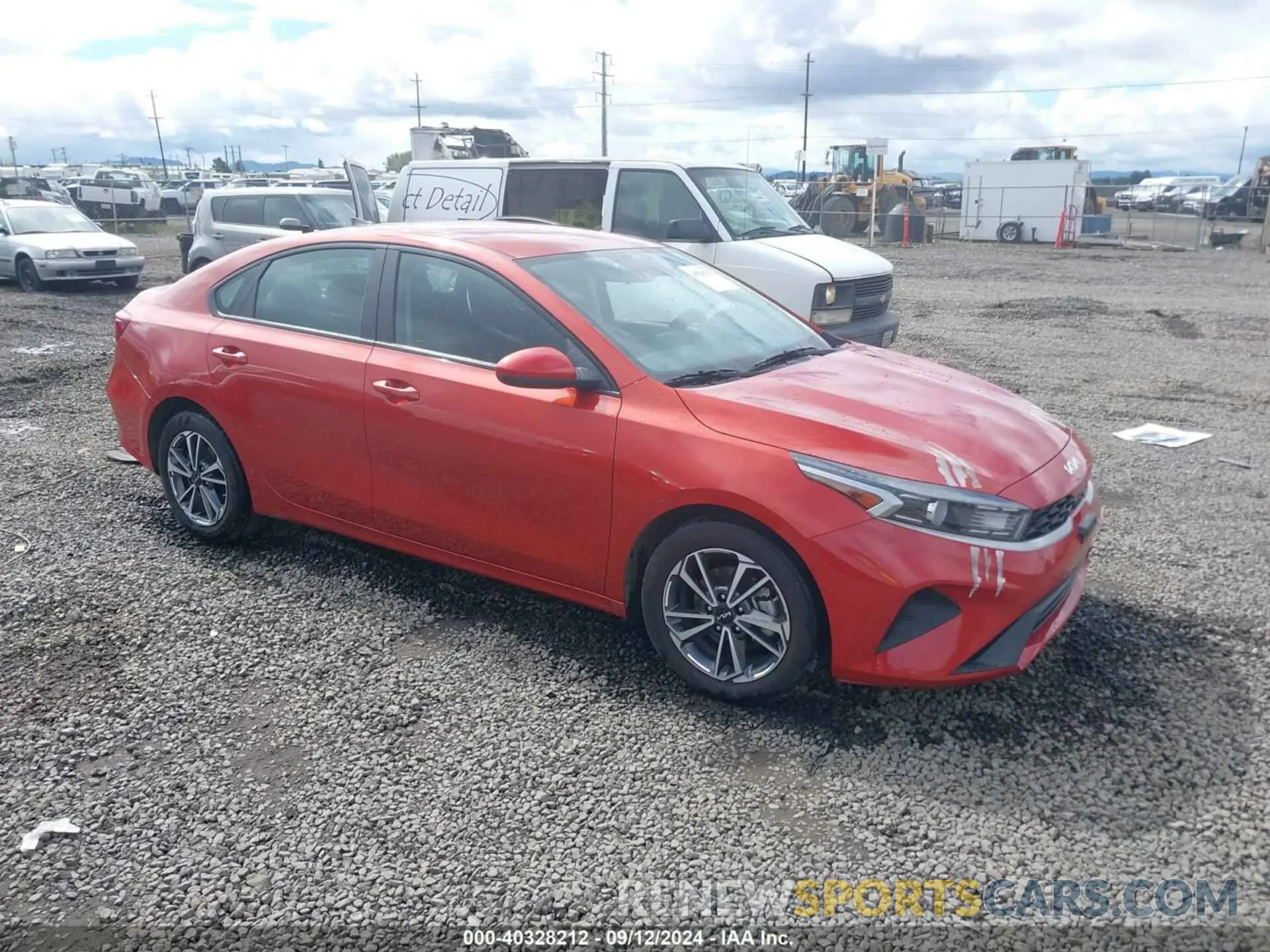 1 Photograph of a damaged car 3KPF24AD2PE526466 KIA FORTE 2023