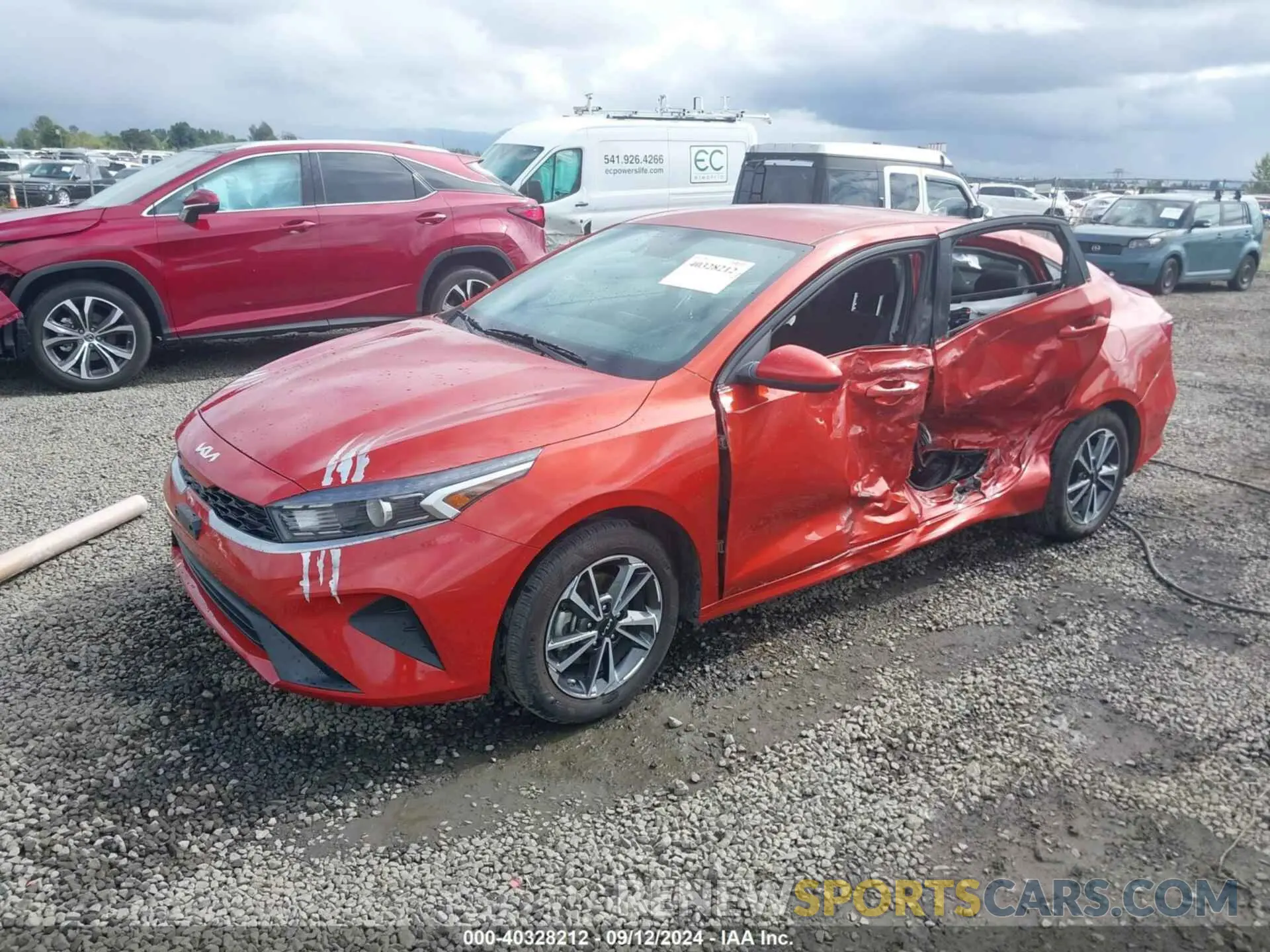 2 Photograph of a damaged car 3KPF24AD2PE526466 KIA FORTE 2023