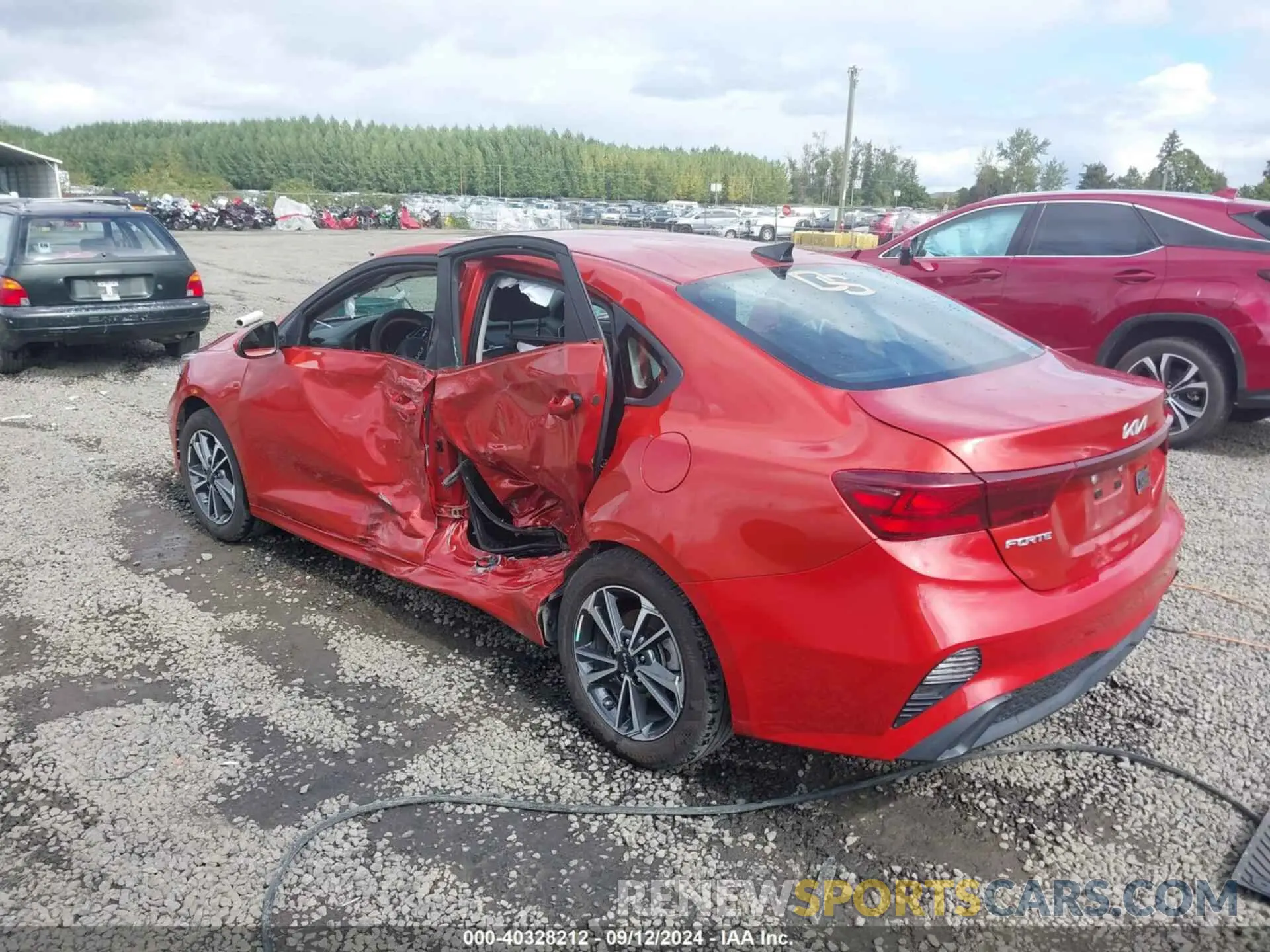3 Photograph of a damaged car 3KPF24AD2PE526466 KIA FORTE 2023