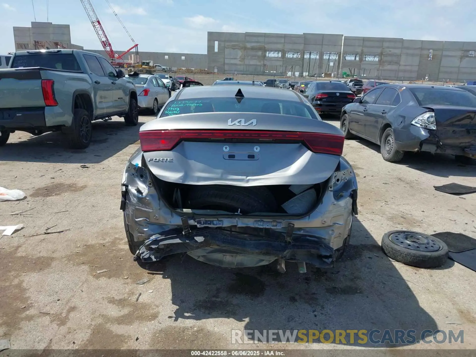 6 Photograph of a damaged car 3KPF24AD2PE529352 KIA FORTE 2023