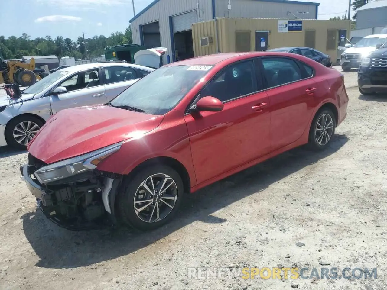 1 Photograph of a damaged car 3KPF24AD2PE552209 KIA FORTE 2023