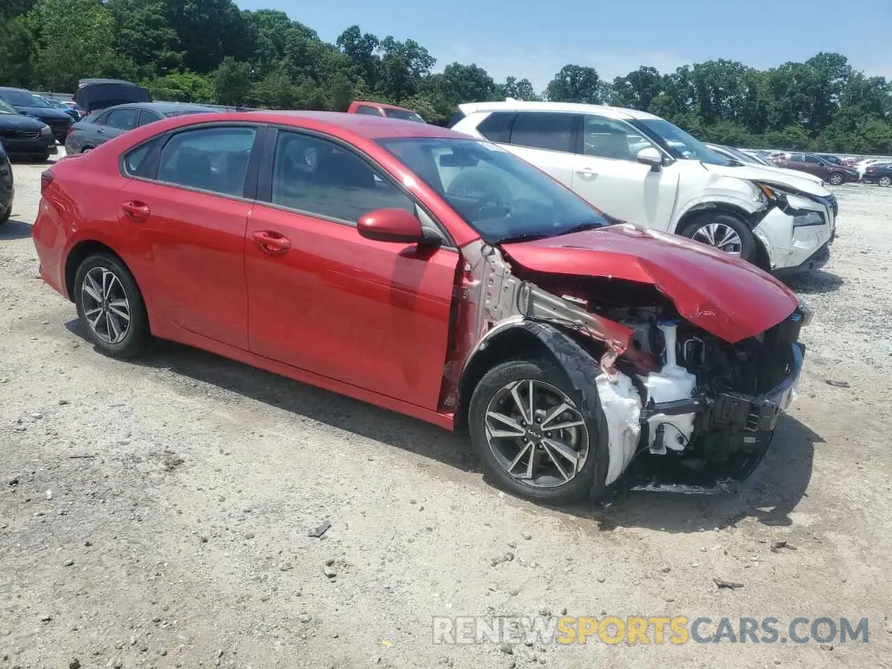 4 Photograph of a damaged car 3KPF24AD2PE552209 KIA FORTE 2023